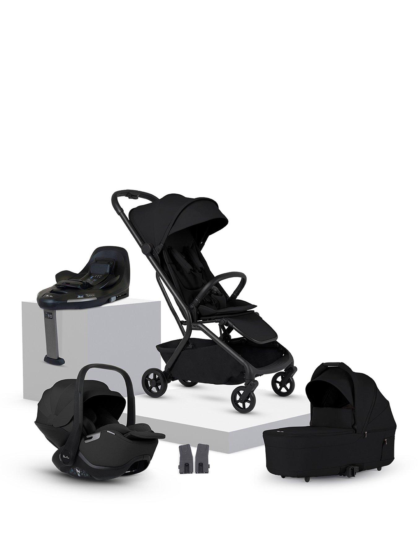 Image 1 of 8 of Silver Cross Nia Compact Travel System - Onyx