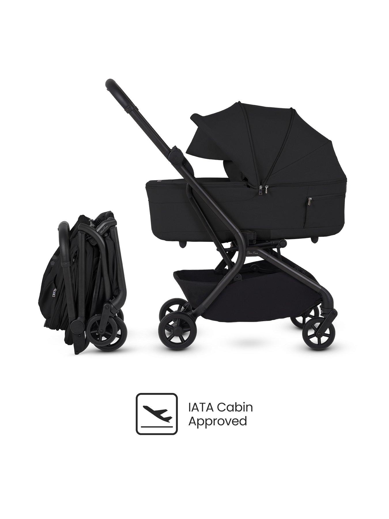 Image 2 of 8 of Silver Cross Nia Compact Travel System - Onyx