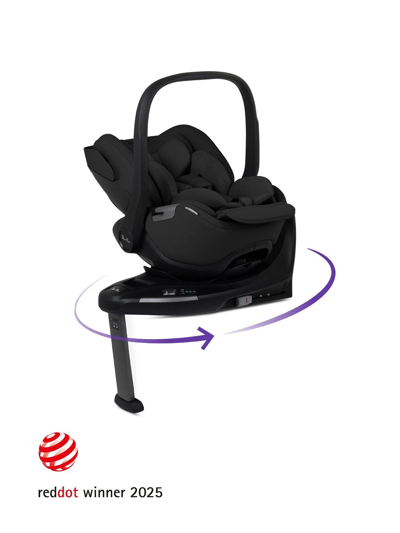 Image 7 of 8 of Silver Cross Nia Compact Travel System - Onyx