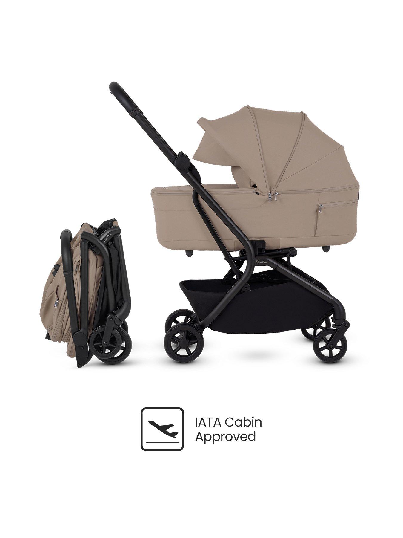 Image 2 of 8 of Silver Cross Nia Compact Travel System - Champagne