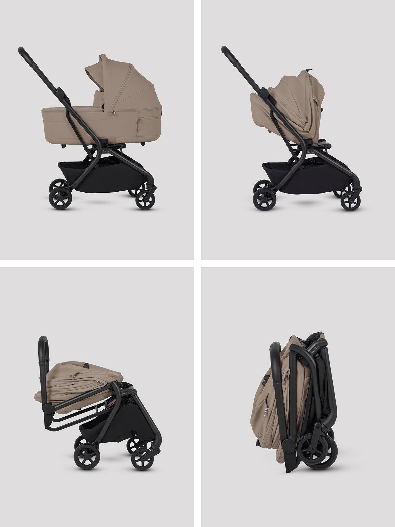 Image 3 of 8 of Silver Cross Nia Compact Travel System - Champagne