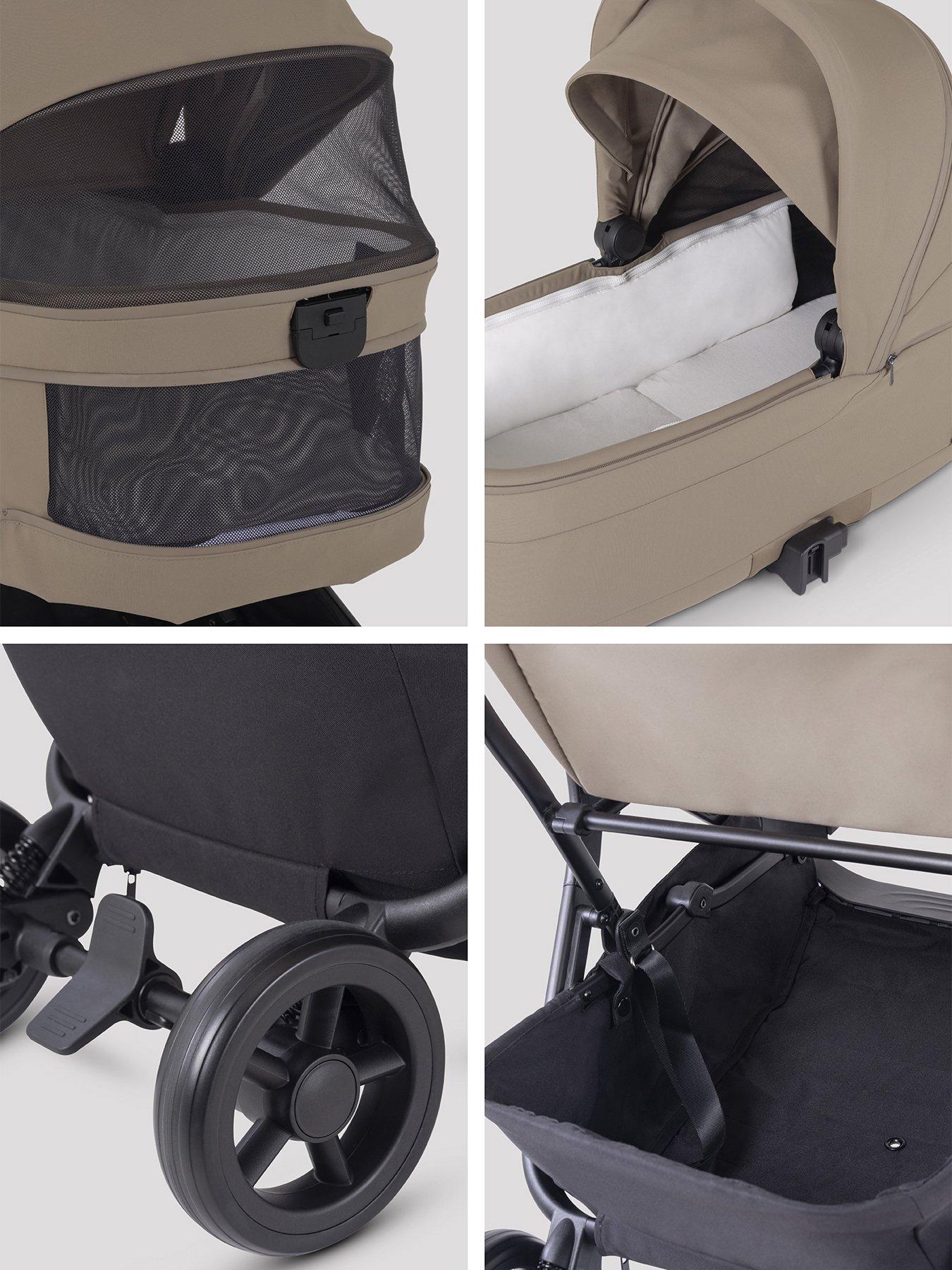 Image 4 of 8 of Silver Cross Nia Compact Travel System - Champagne