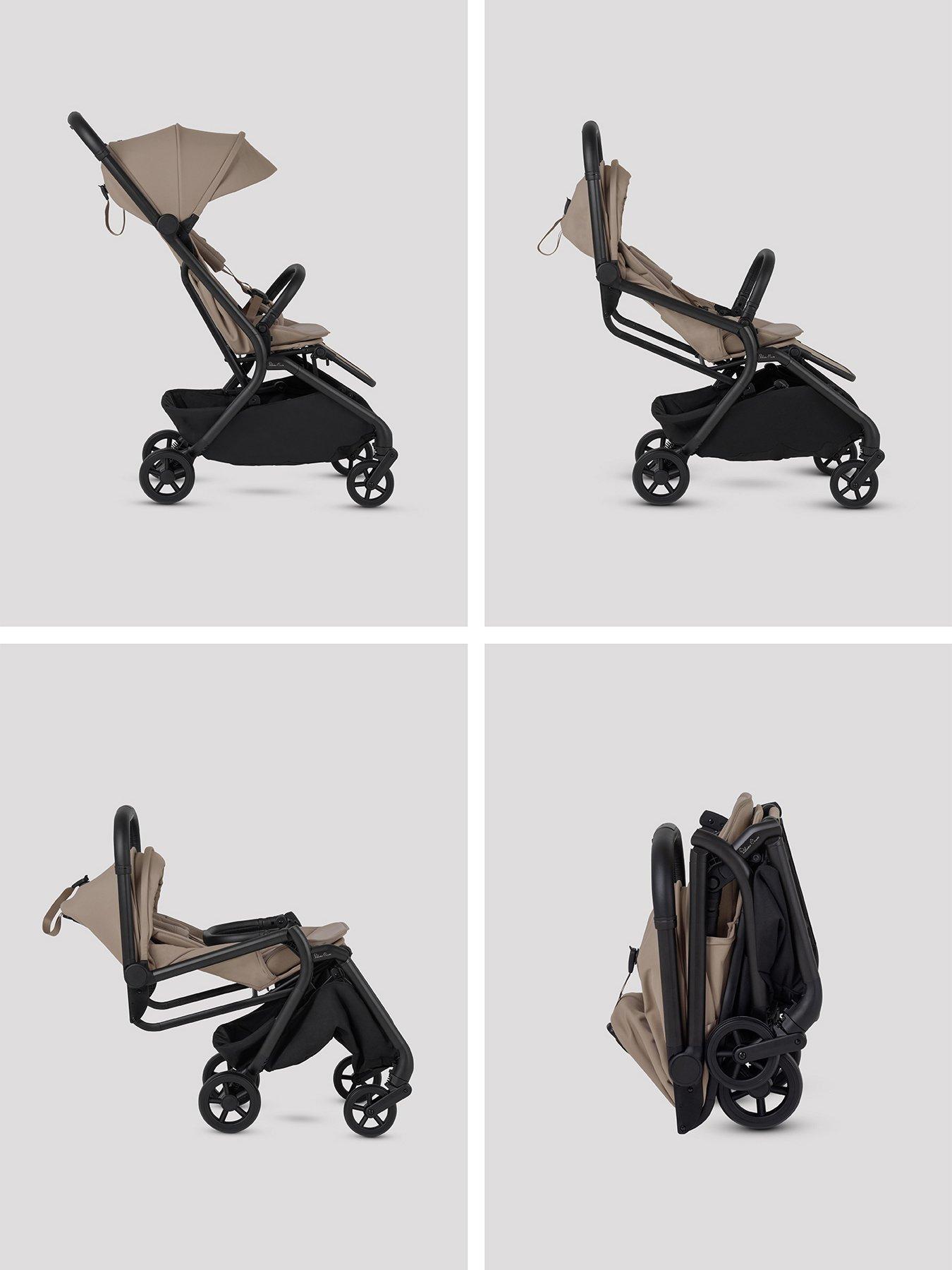 Image 5 of 8 of Silver Cross Nia Compact Travel System - Champagne