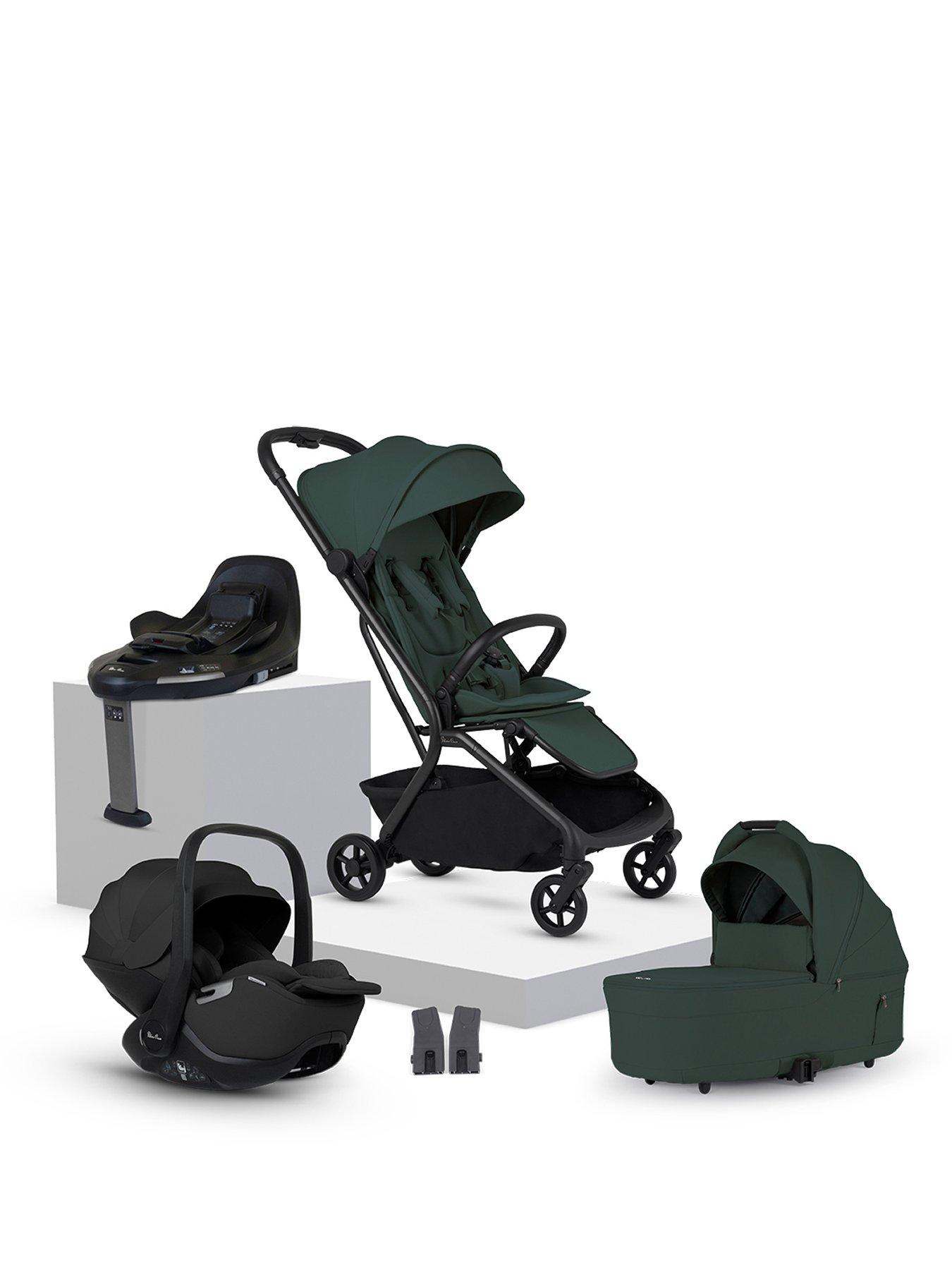 Image 1 of 8 of Silver Cross Nia Compact Travel System - Conifer
