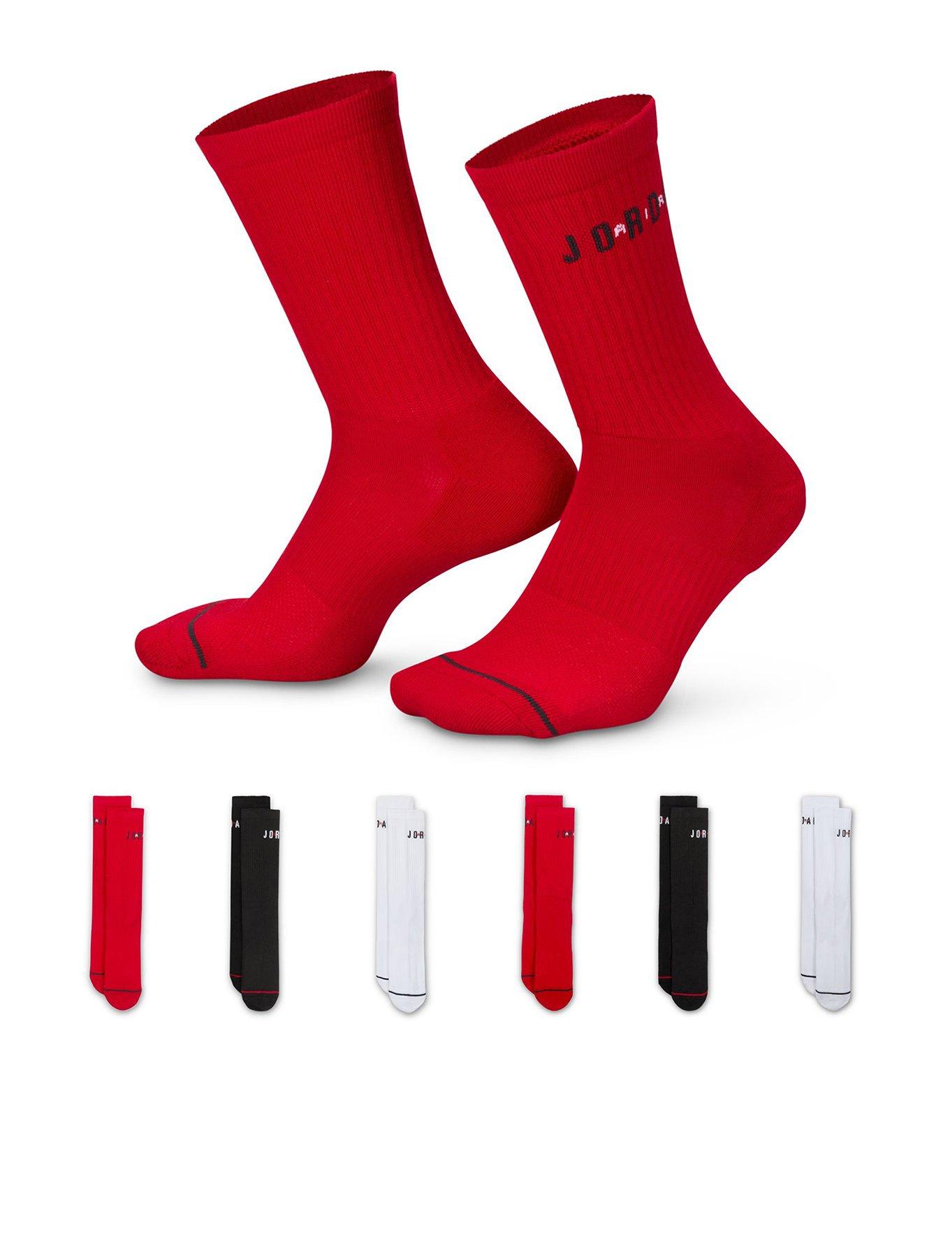 Jordan Unisex Everyday Crew Socks 6 Pack - Multi
