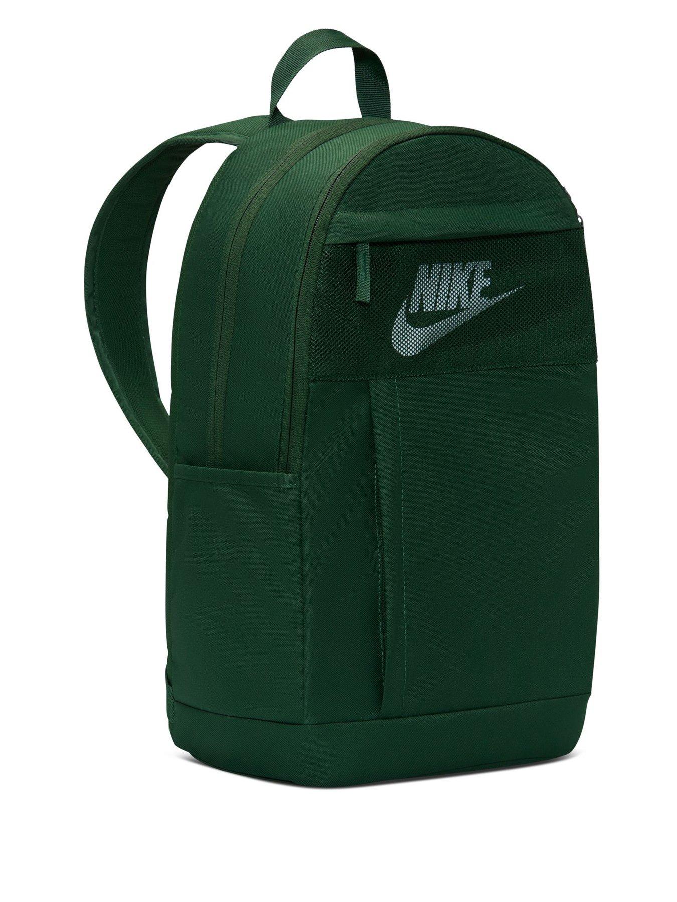 green nike elemental backpack The front zip pocket provides quick access to smaller items Kids Elemental Nike Elemental Backpack