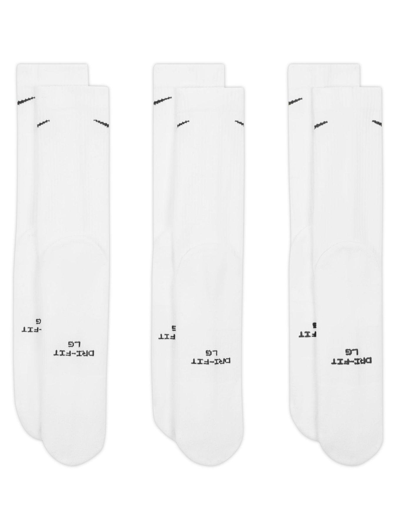 Image 3 of 4 of Nike Unisex Everyday Elevated Crew Socks 3 Pack - Multi