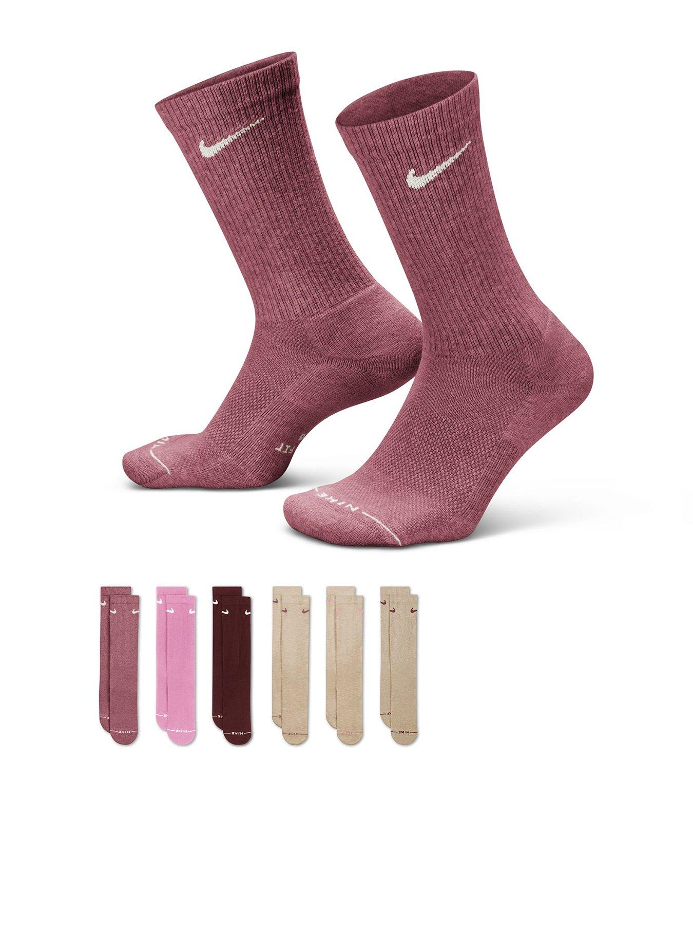 Nike Unisex Everyday Elevated Crew Socks 6 Pack