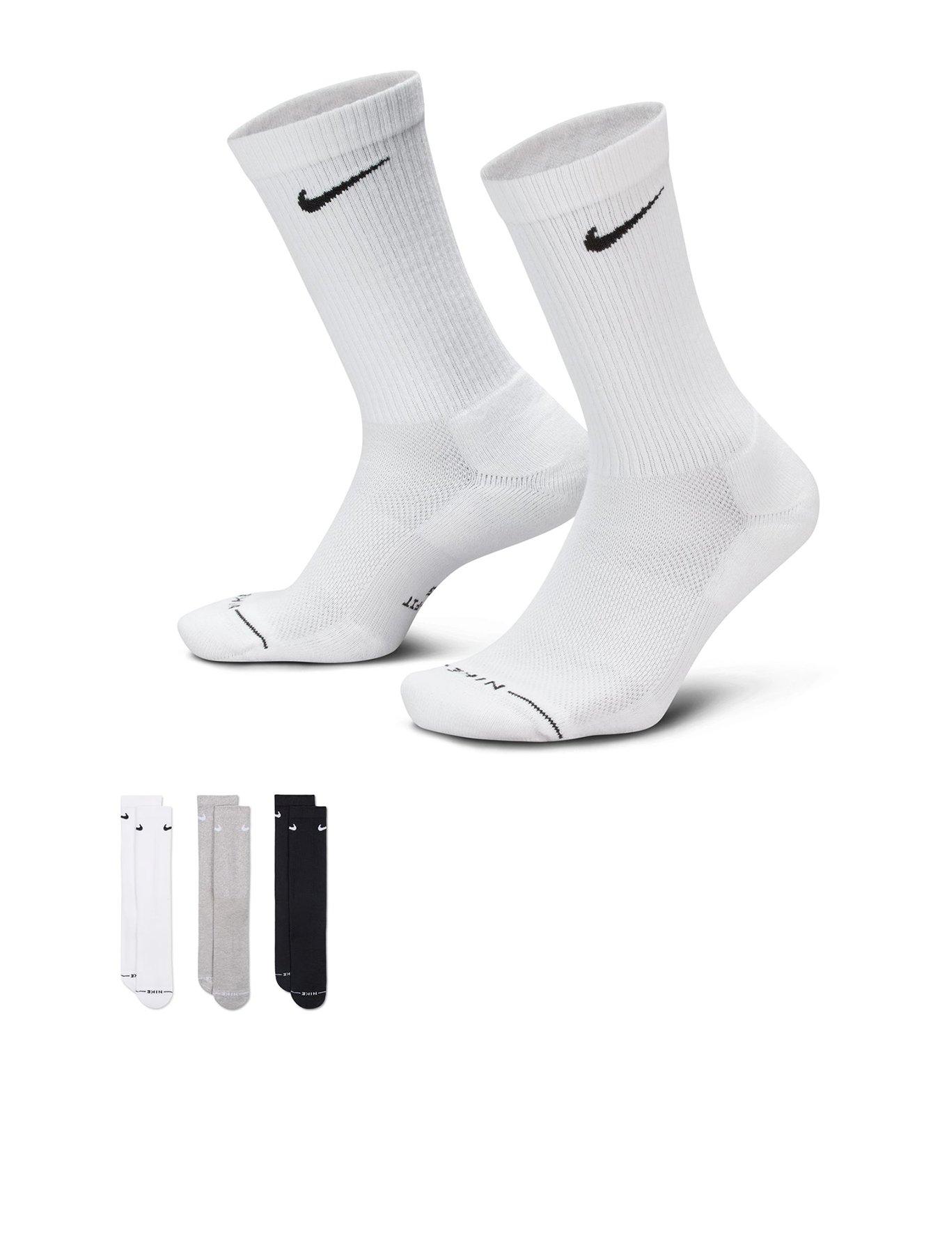 Image 1 of 4 of Nike Unisex Everyday Elevated Crew Socks 3 Pack - Multi