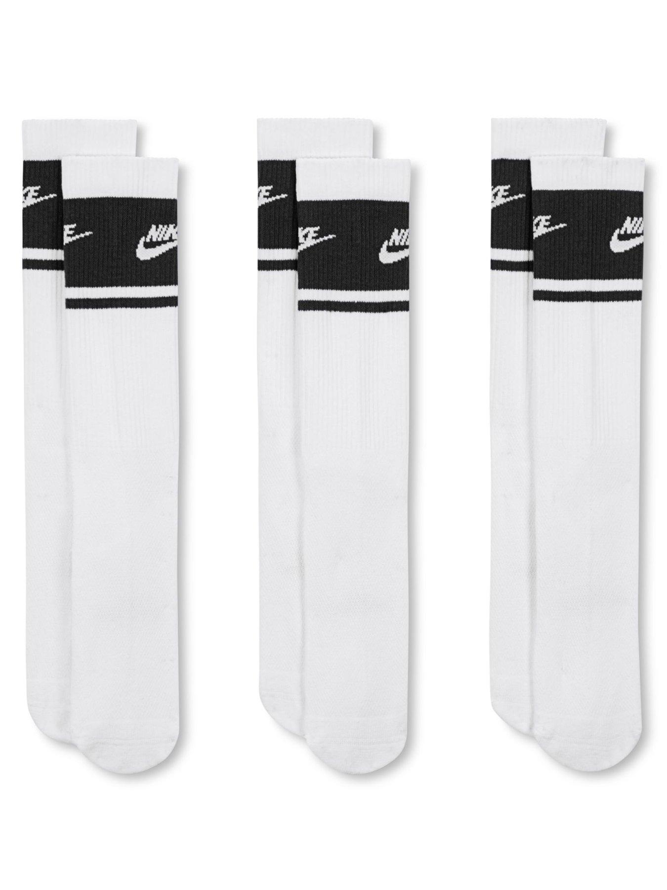 Image 3 of 4 of Nike Unisex Everyday Elevated Crew Socks 3 Pack - Multi