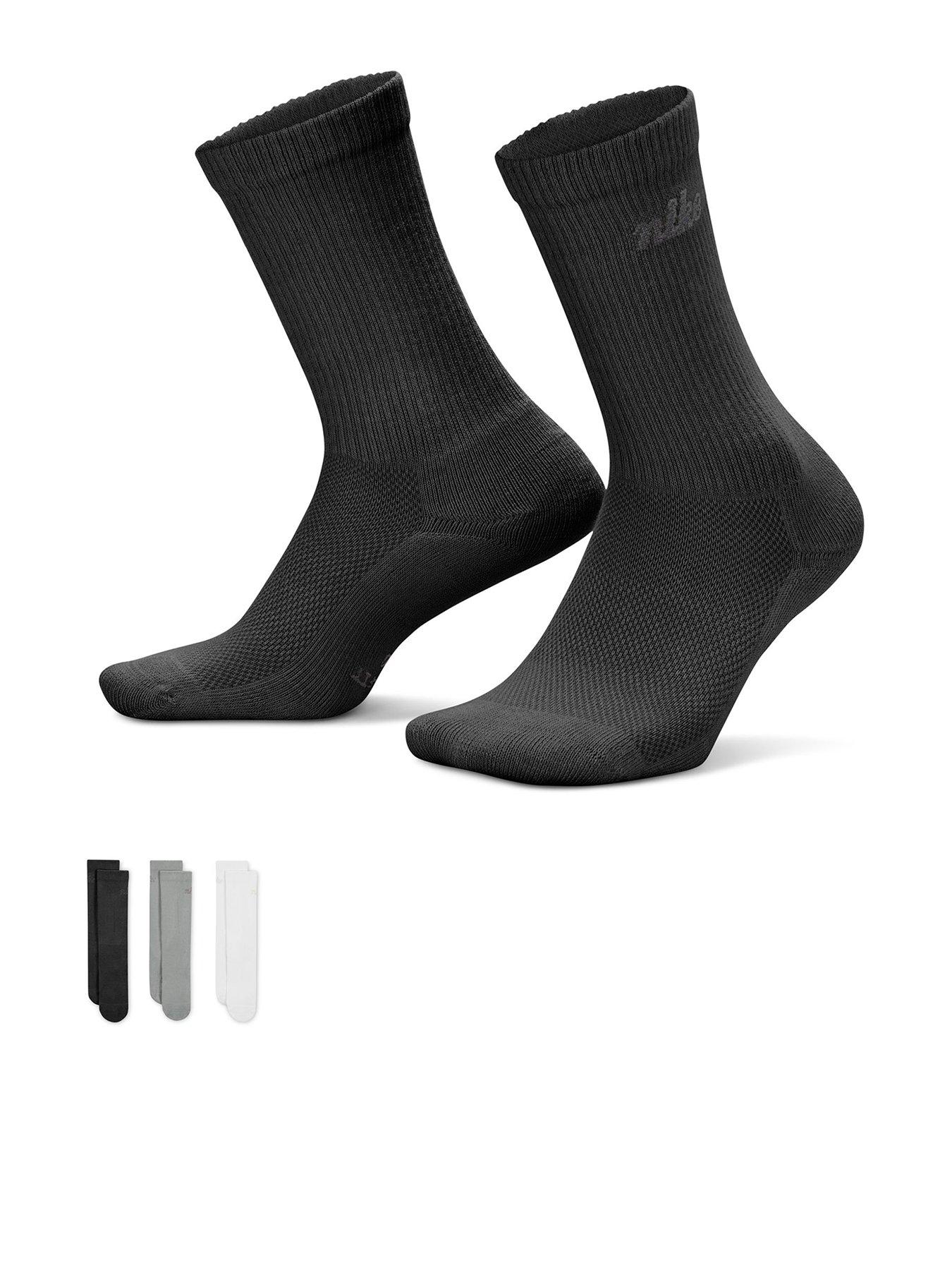 Nike Unisex Everyday Elevated Graphic Crew Socks 3 Pack