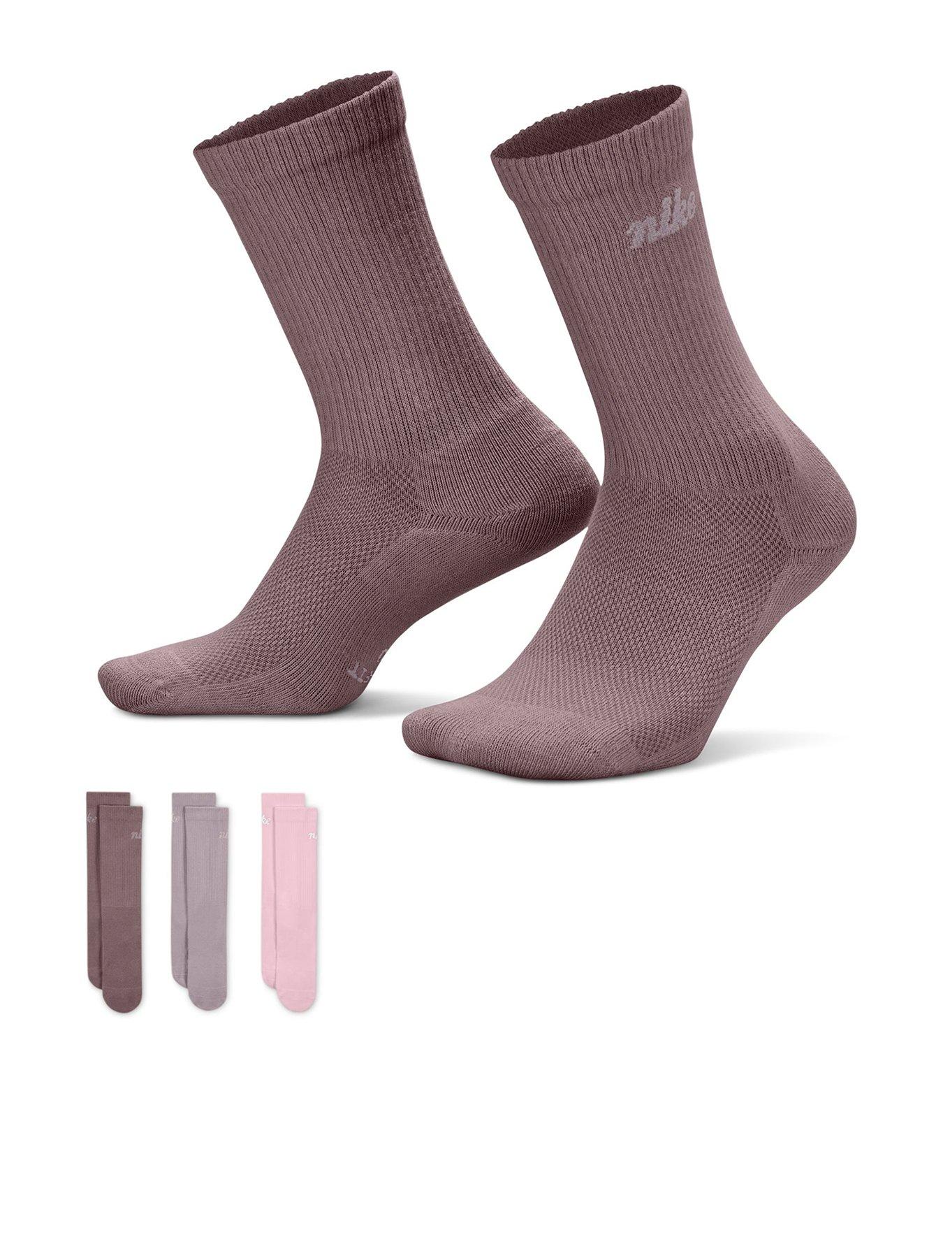 Nike Unisex Everyday Elevated Graphic Crew Socks 3 Pack