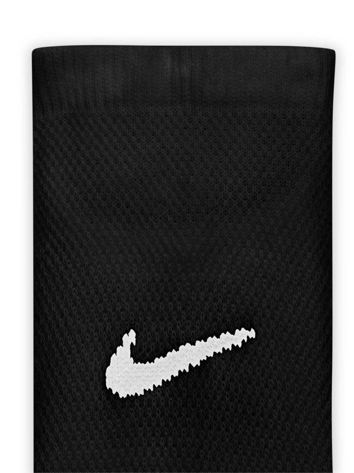 Image 4 of 4 of Nike Unisex Everyday Elevated No-Show Socks 3 Pack - Black