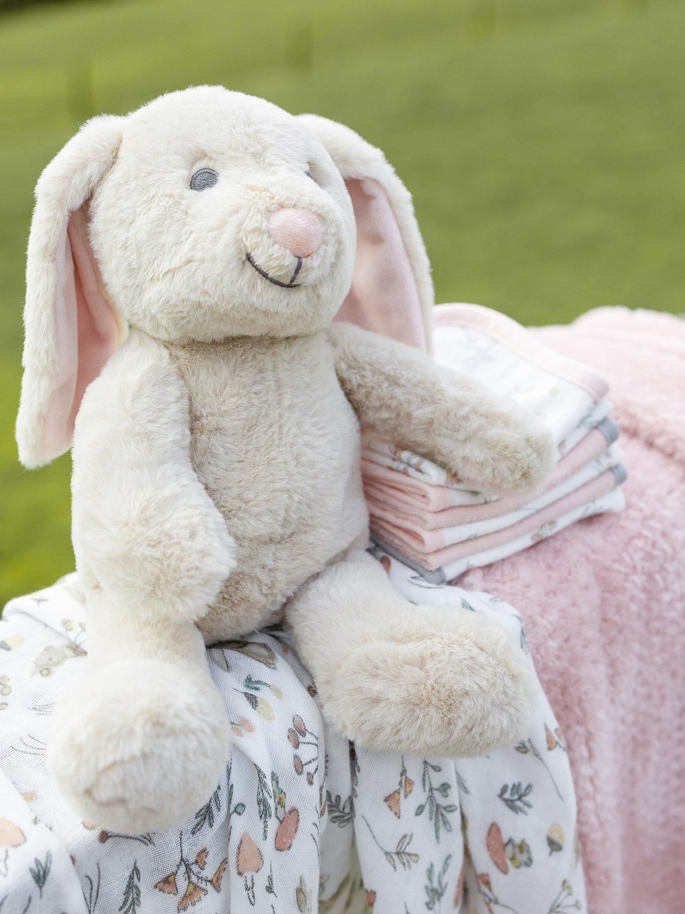 Image 4 of 6 of The Little Linen Company Little Linen Gift Set - Harvest Bunny