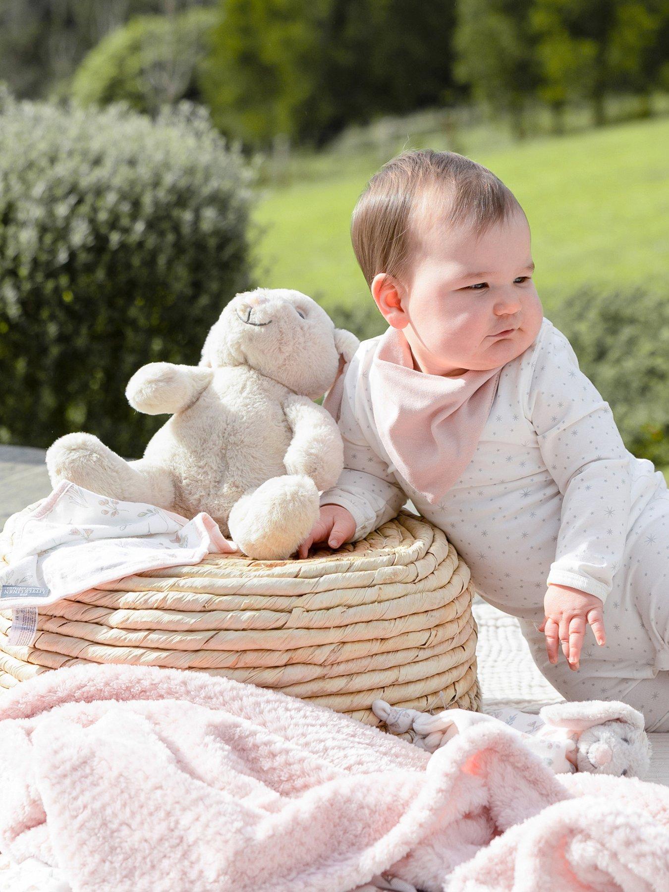 Image 6 of 6 of The Little Linen Company Little Linen Gift Set - Harvest Bunny