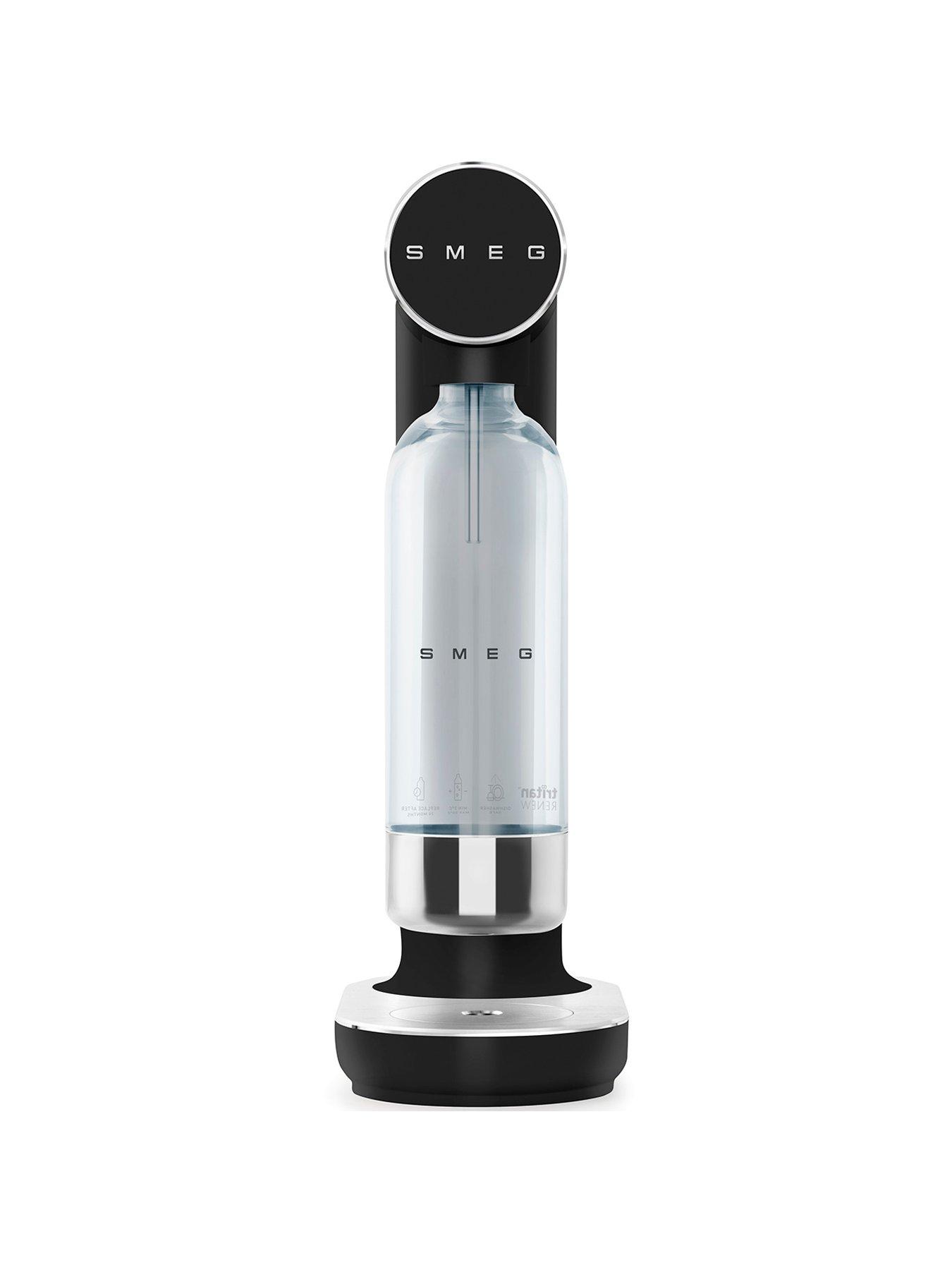 Image 2 of 6 of Smeg Soda Maker Black with Additional Bottle