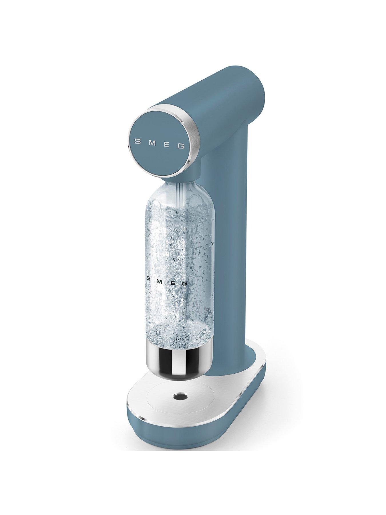 Image 2 of 6 of Smeg Soda Maker Blue with Additional Bottle