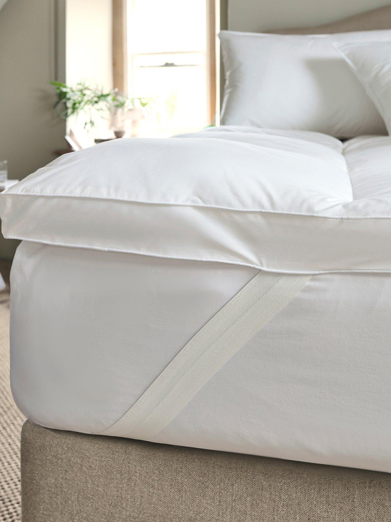 Christy Cloud Loft Filled Mattress Protector- Double