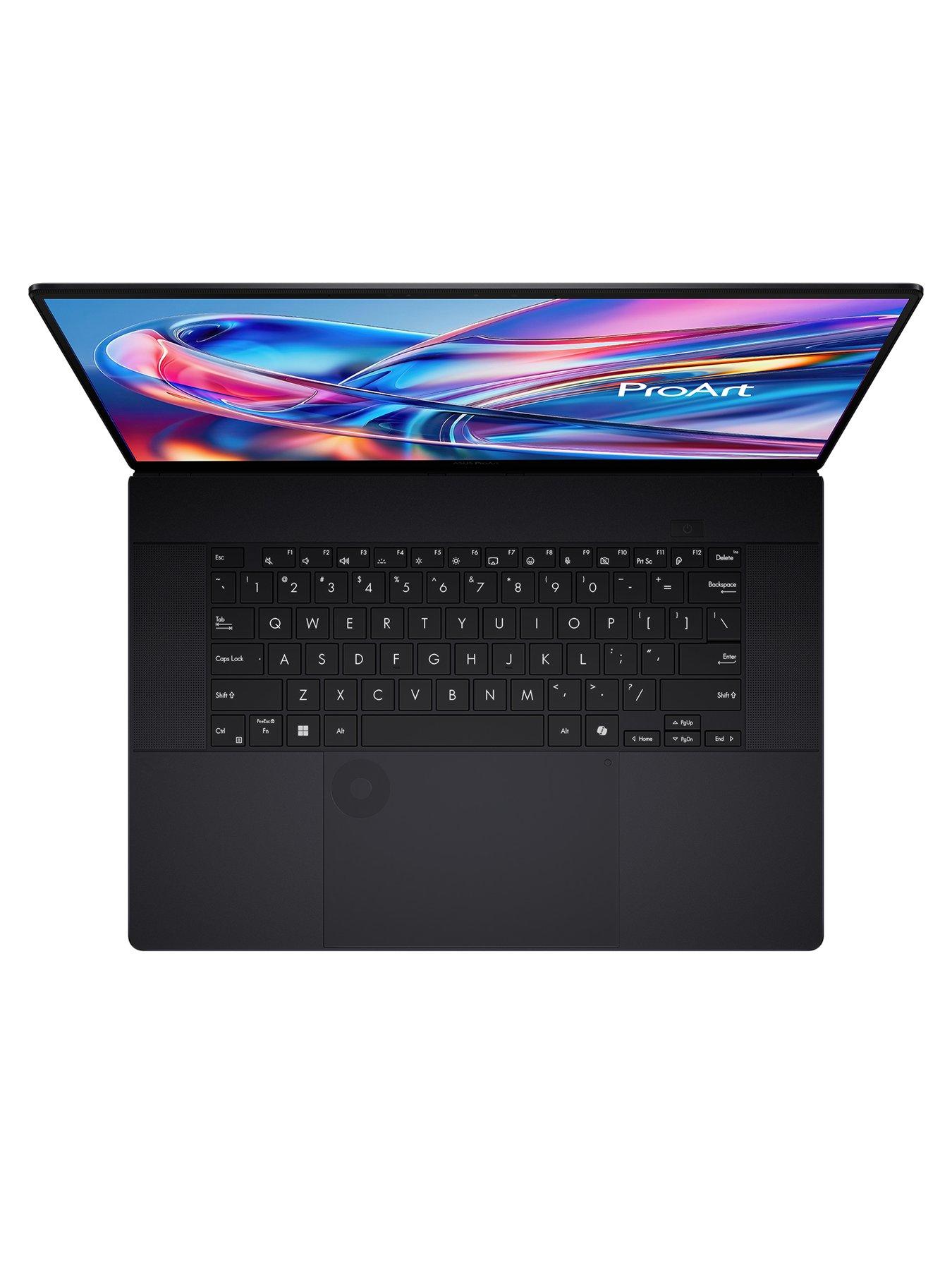 Image 3 of 7 of Asus ProArt P16 Copilot+ PC Laptop&nbsp;- 16in 4K OLED Touchscreen, AMD Ryzen AI 9,&nbsp;GeForce RTX 5090,&nbsp;64GB RAM, 4TB SSD - Black
