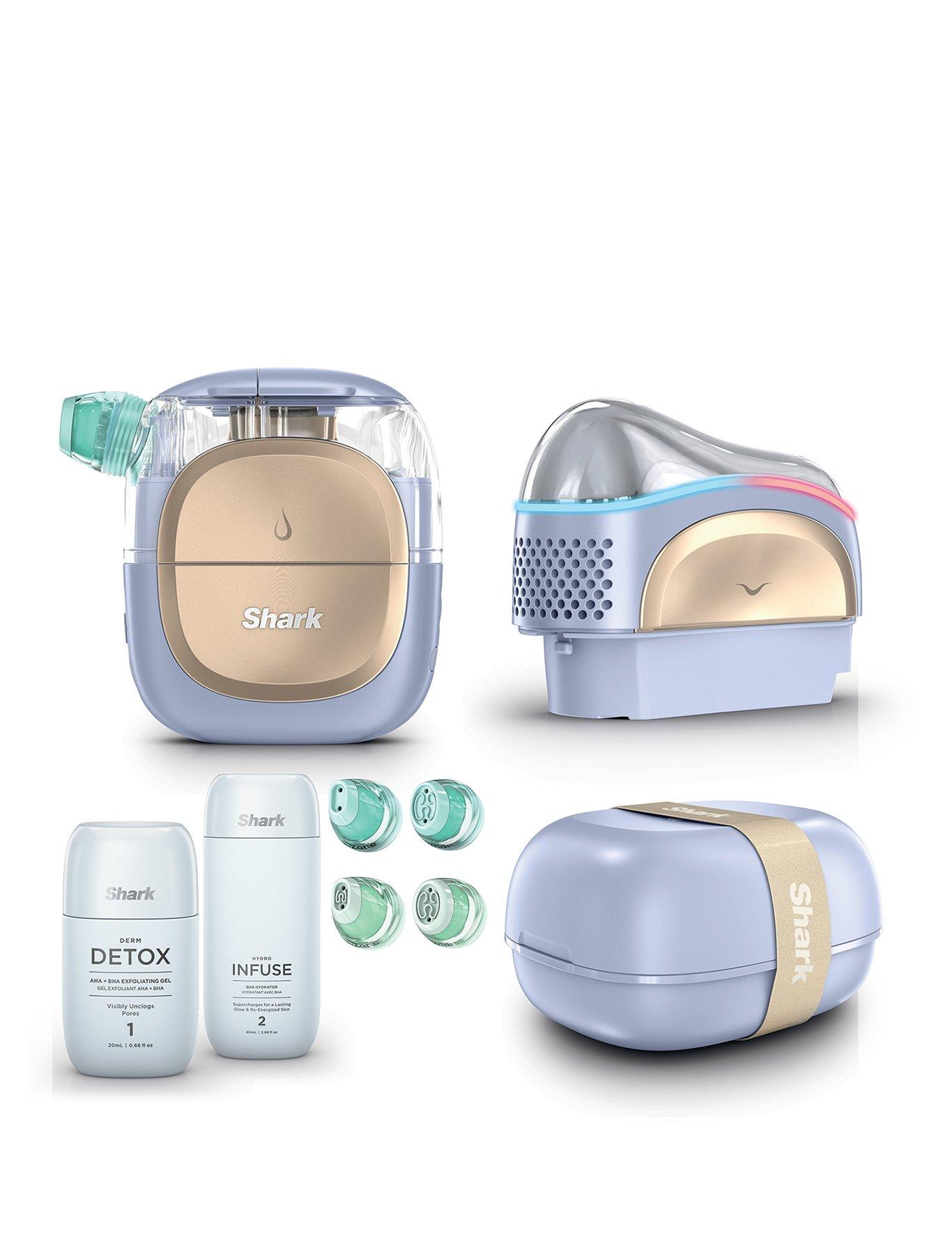 Image 1 of 6 of Shark FacialPro Glow + Depuffi At-home-facial - Spa Purple