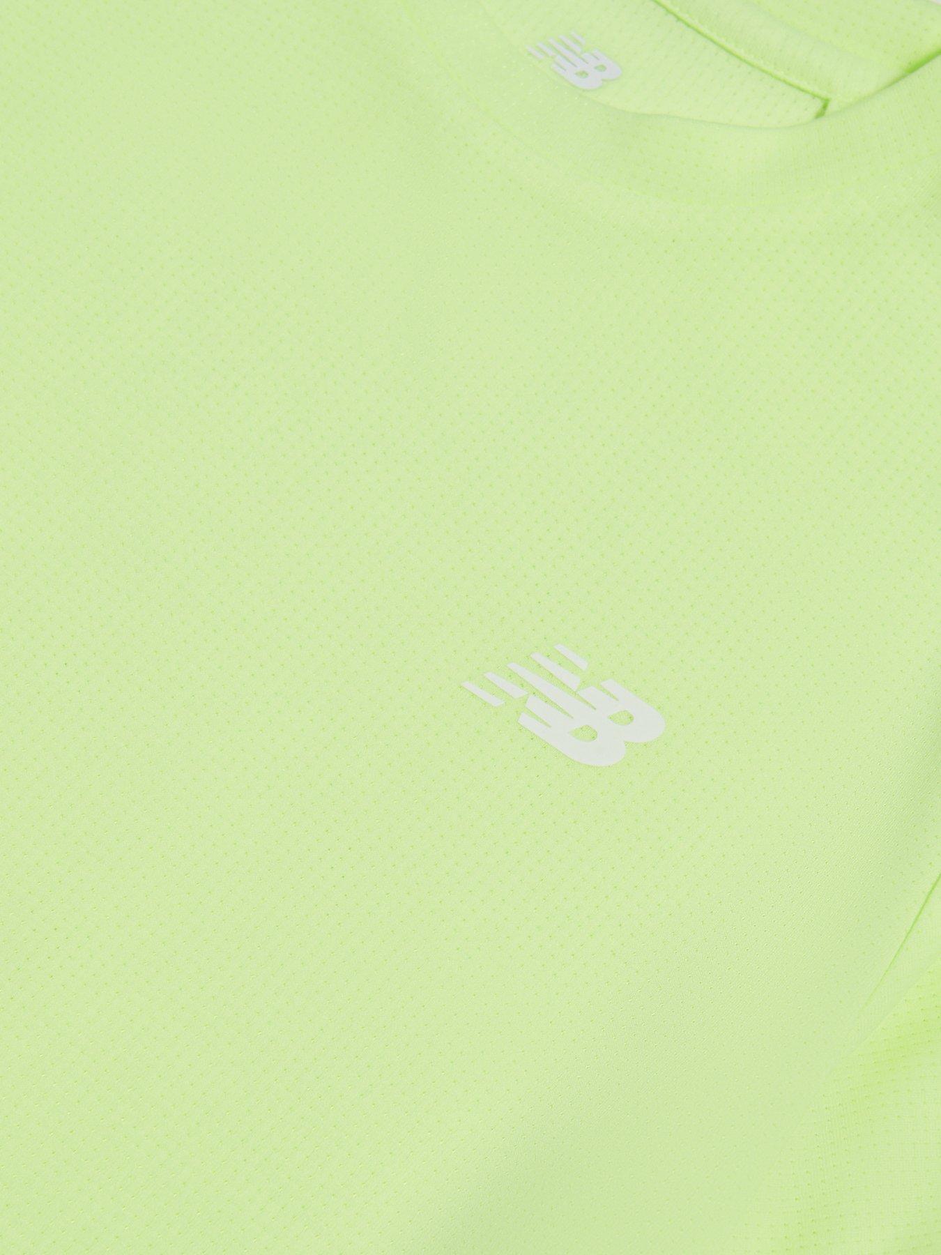 Image 4 of 4 of New Balance Junior Boys Athletic Tee - Yellow