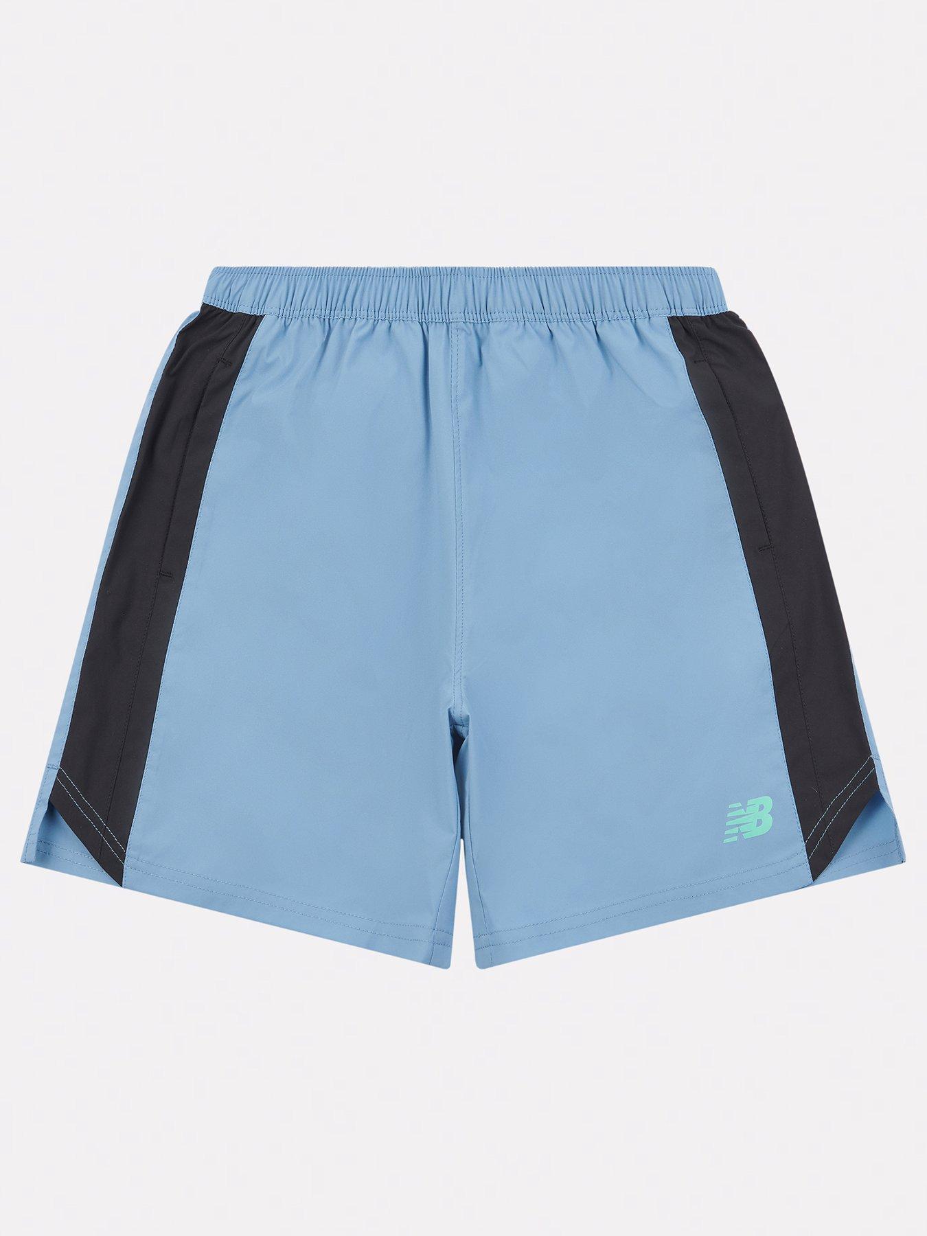 New Balance Junior Boys Athletics Short - Blue