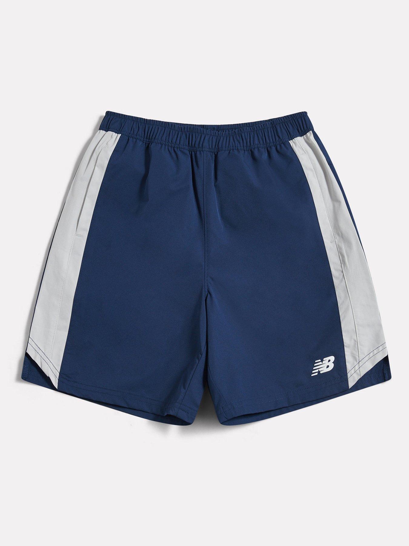 New Balance Junior Boys Athletics Short, Blue, Size 14-15 Years