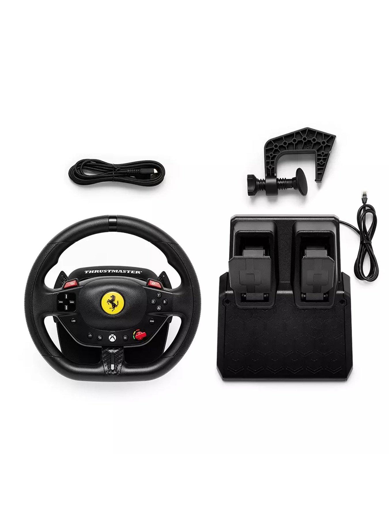 Image 2 of 7 of Thrustmaster T98-X Ferrari&nbsp;296 GTS Racing Wheel and Pedal Set