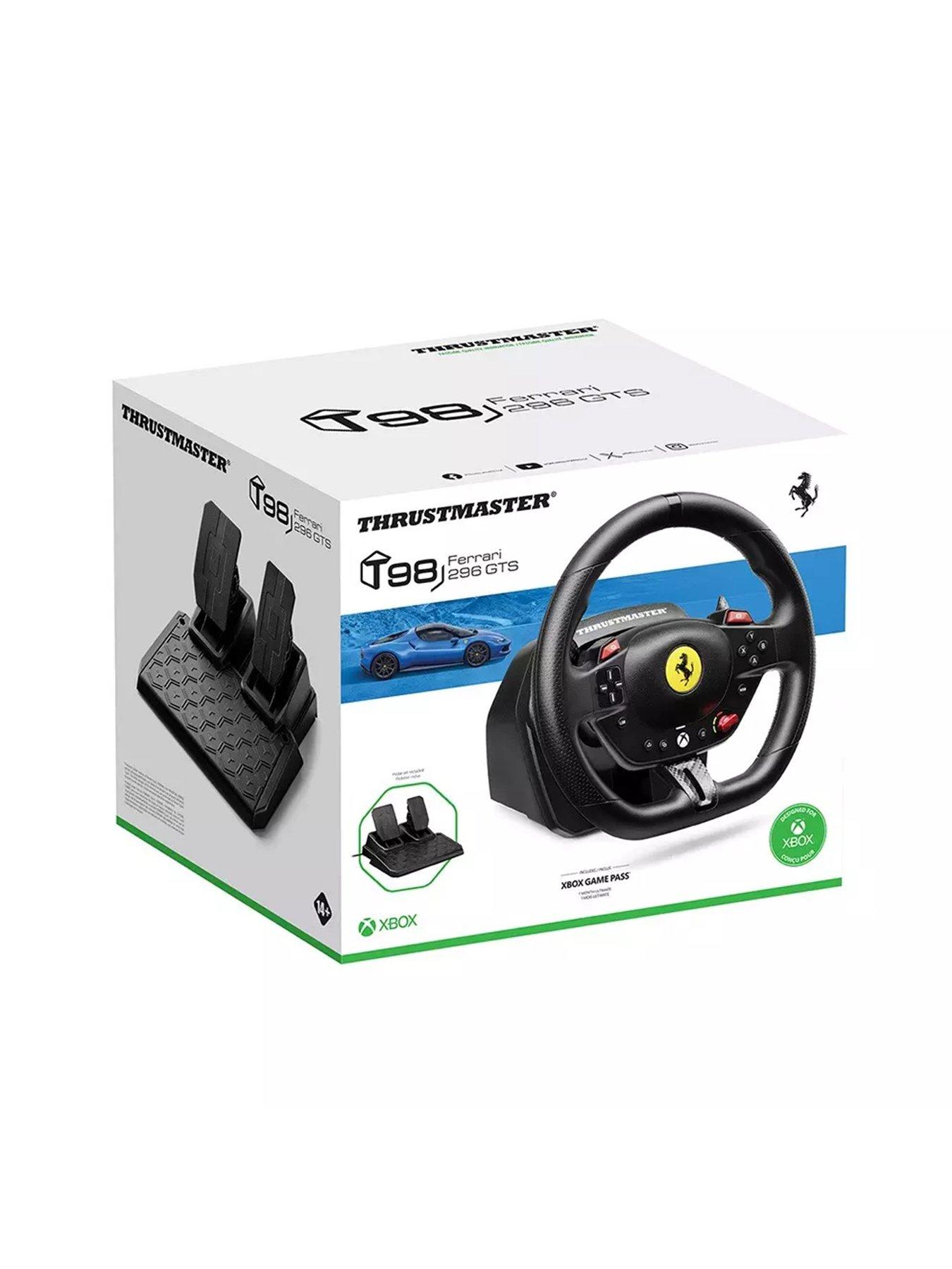 Image 7 of 7 of Thrustmaster T98-X Ferrari&nbsp;296 GTS Racing Wheel and Pedal Set
