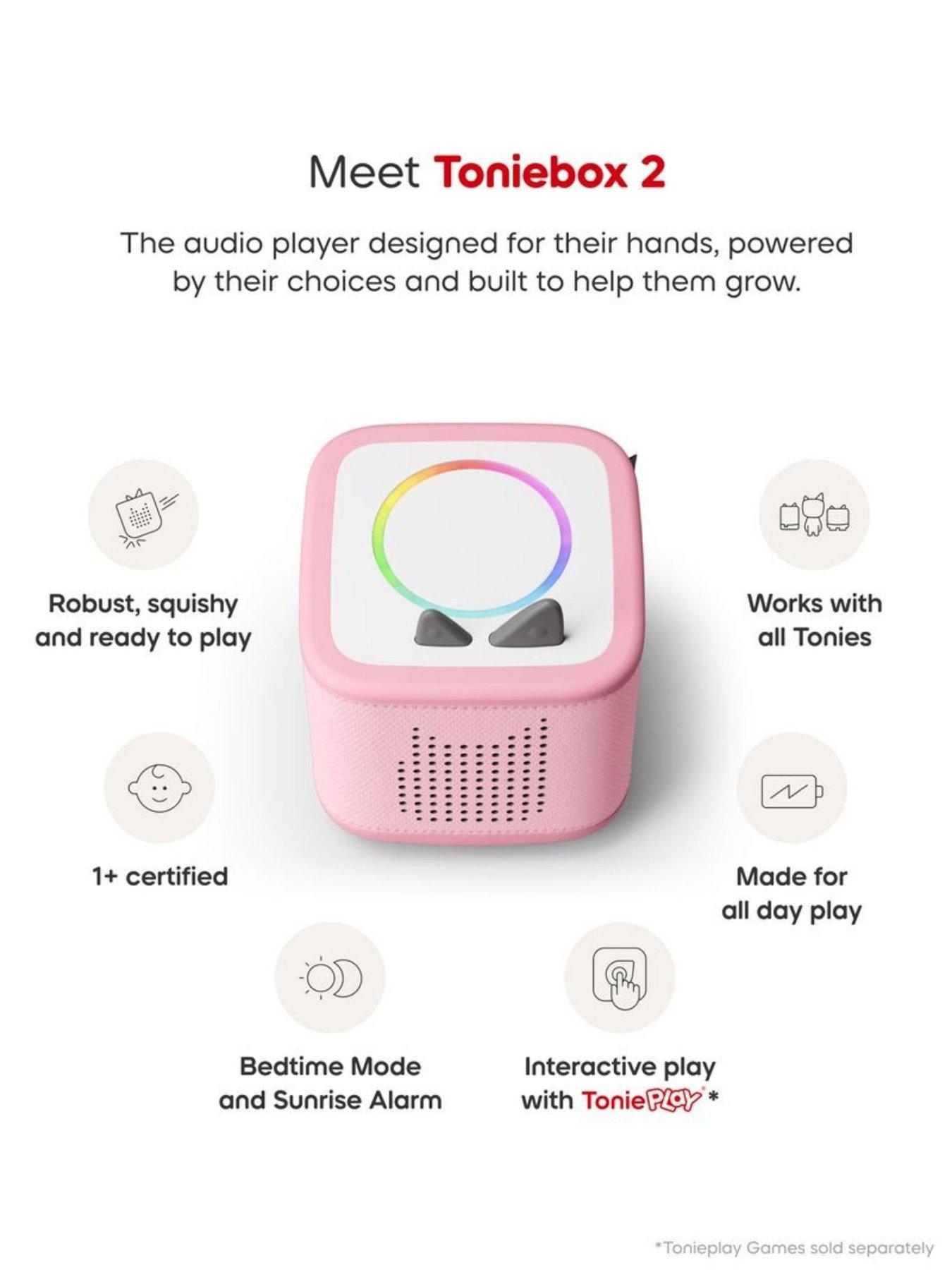 Tonies Toniebox 2 Disney Princess Bundle - Pink | Very