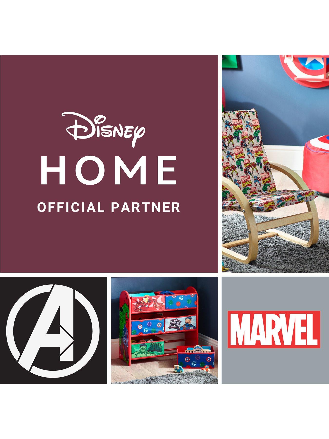 Image 5 of 5 of Marvel Avengers Toy Storage Unit: 6-Box Organizer for Bedroom - Made from Engineered Wood/Fabric/Metal - Easy Assembly and Clean Up