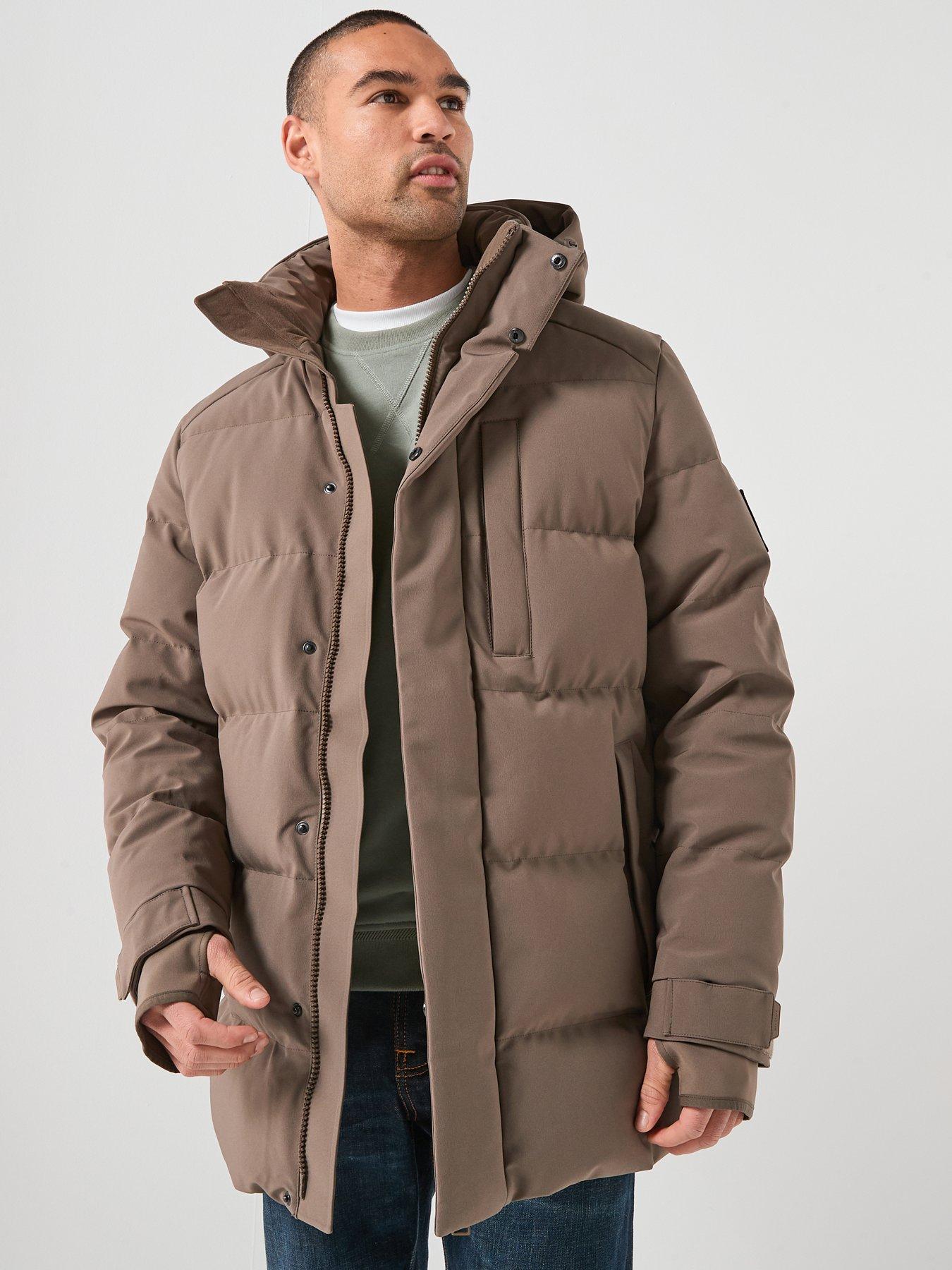 Belstaff Pendulum 2 Way Stretch Padded Coat - Brown