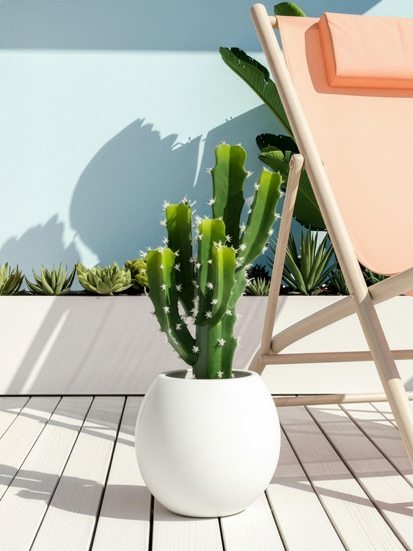 The Very Collection Palma Round Planter 30cm | Very