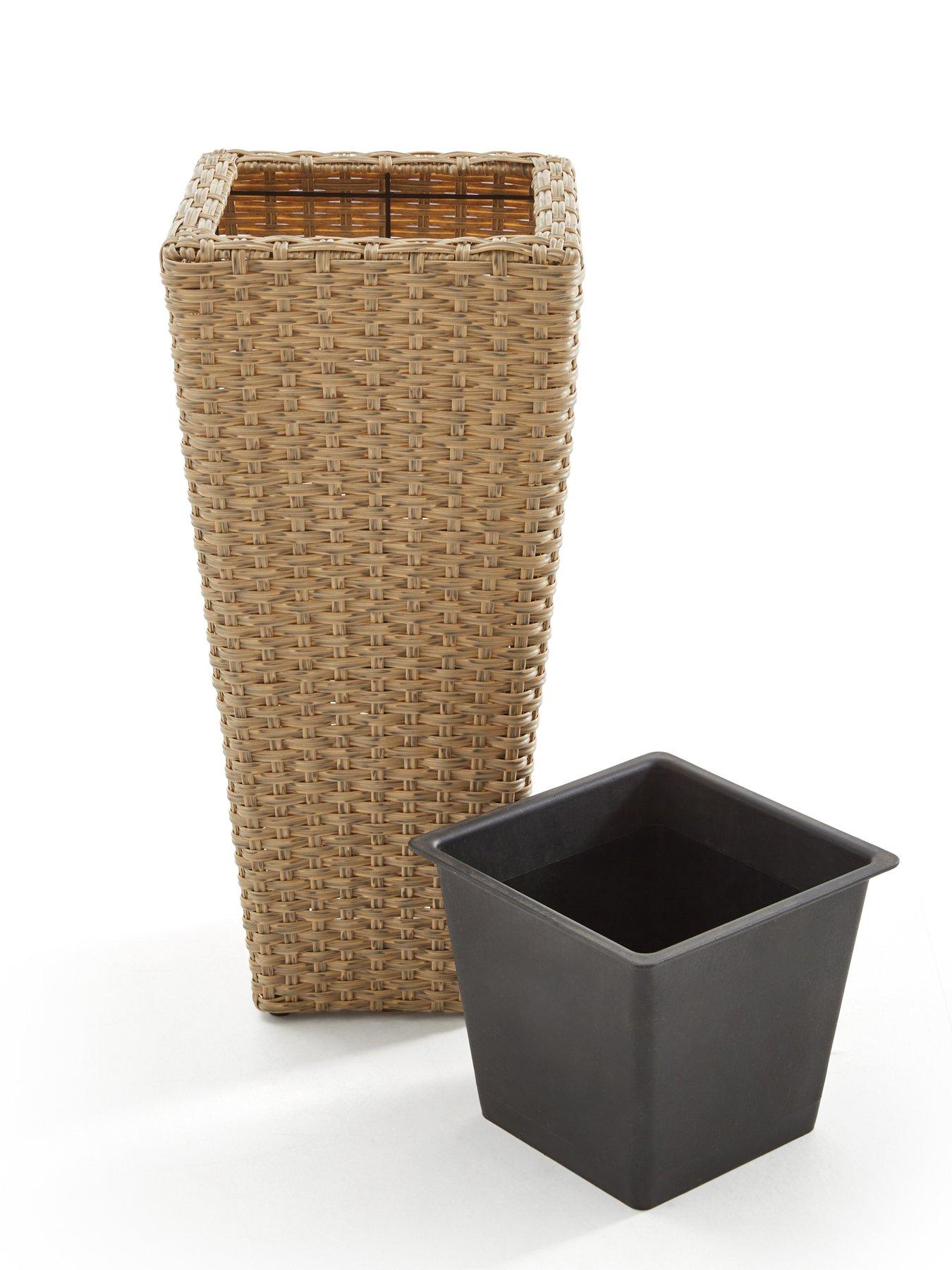Image 4 of 5 of The Very Collection Cayman Rattan Effect Planter