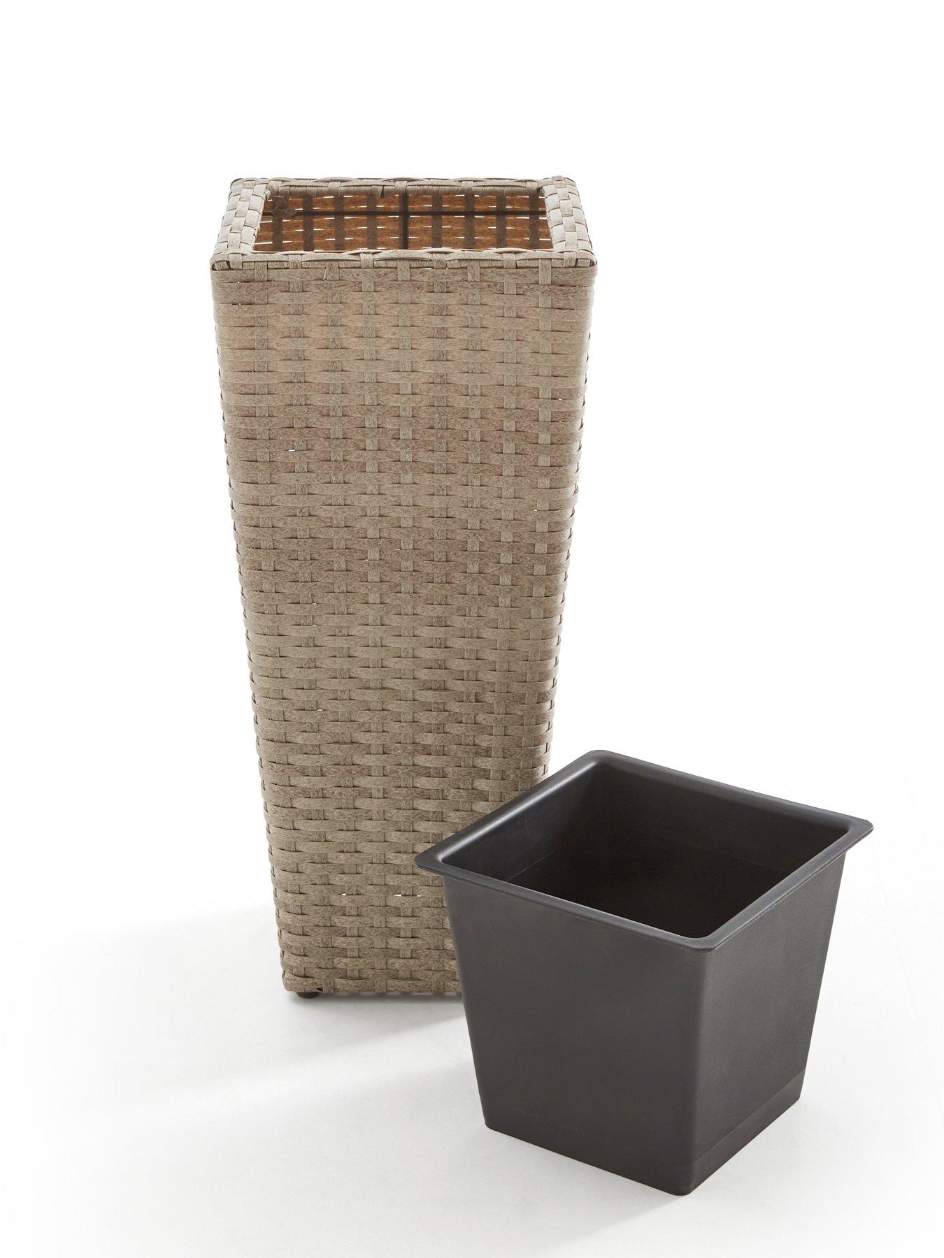 Image 4 of 5 of The Very Collection Calgary Rattan Effect Planter