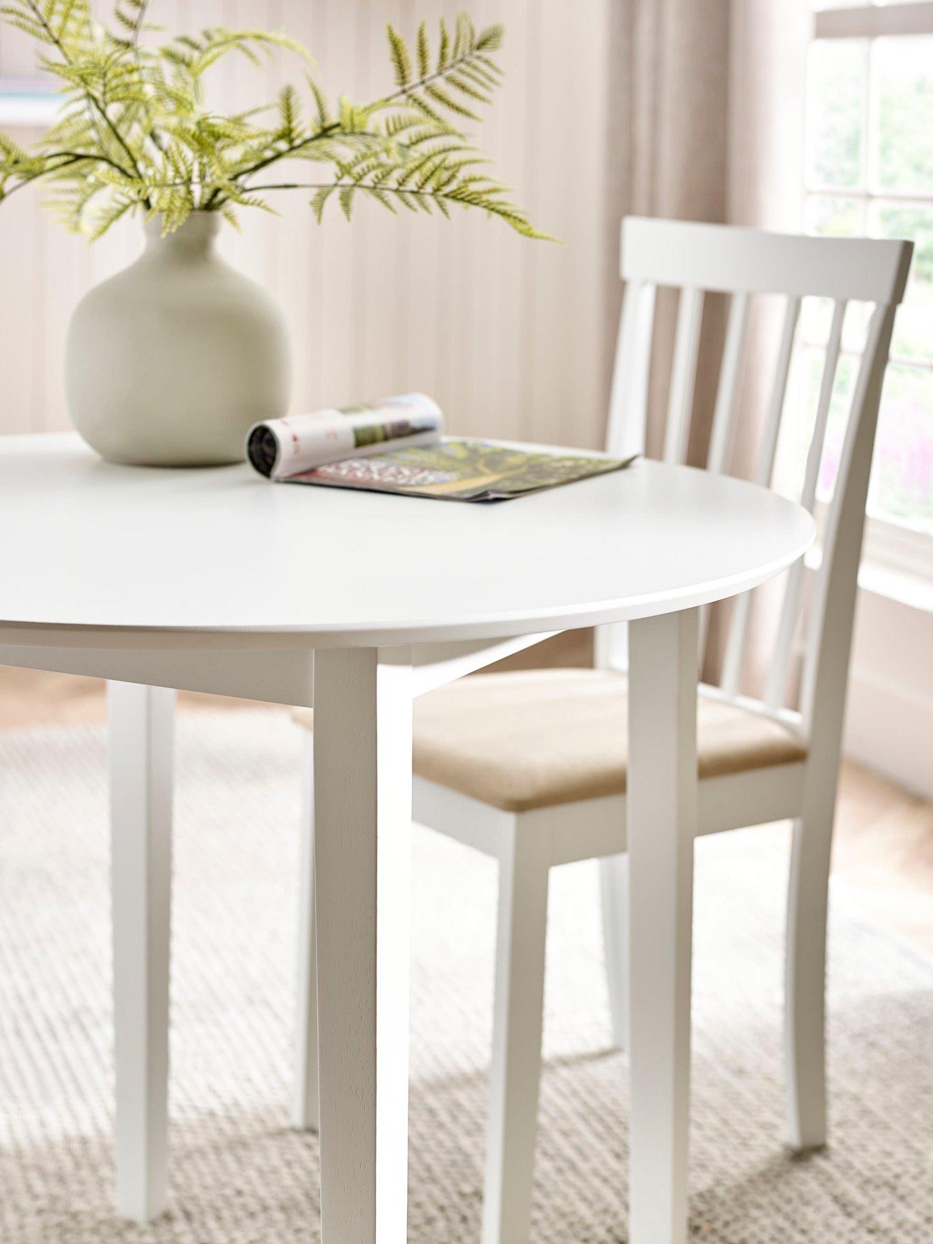 Image 7 of 7 of Julian Bowen Orwell Round Dining Table With 4 Chairs
