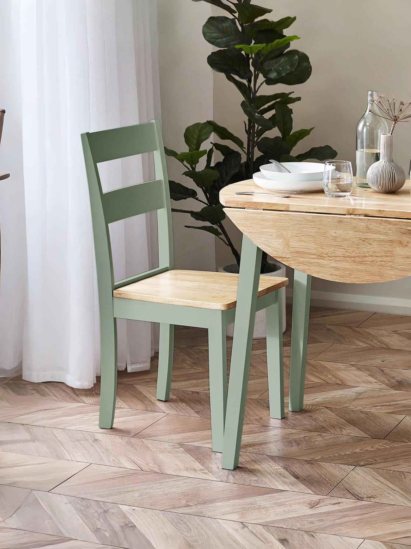 Image 1 of 7 of Julian Bowen Set Of 2 Linwood Dining Chairs