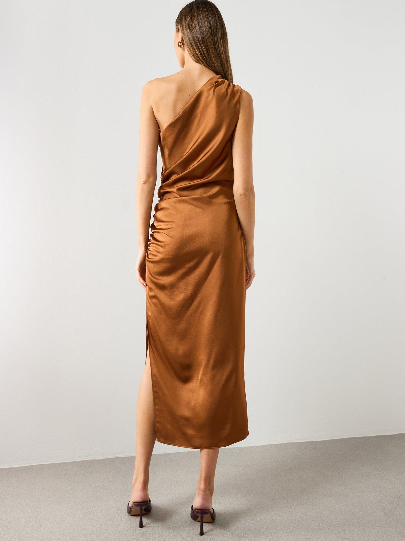 strapless open back dress Fine Knit Longsleeve Open Back Maxi Dress - White Shimmer