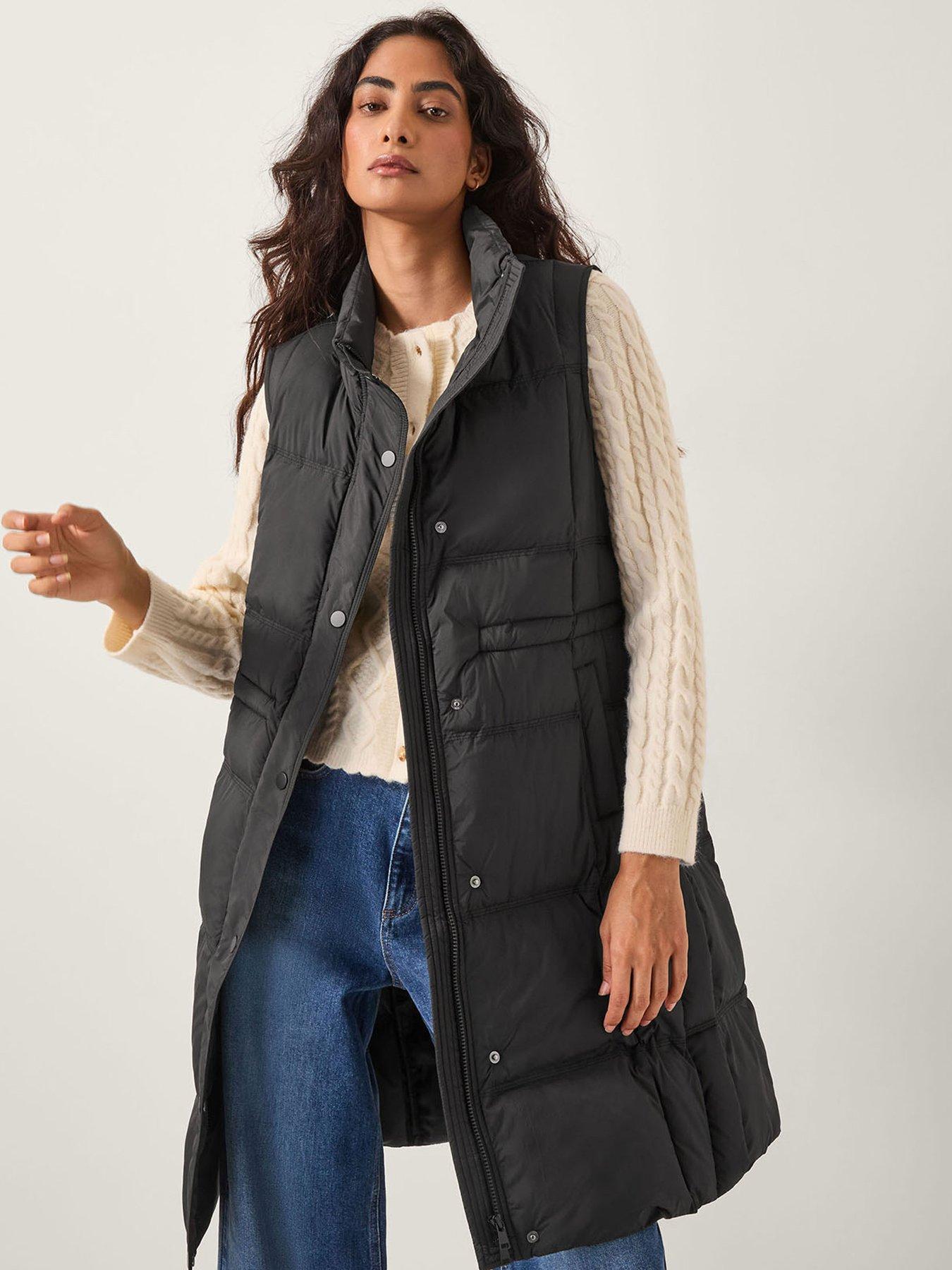 Monsoon Nelly Padded Gilet - Black