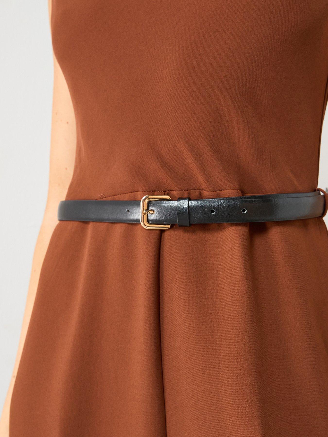 Image 5 of 6 of Mango Tailored Jumpsuit - Brown