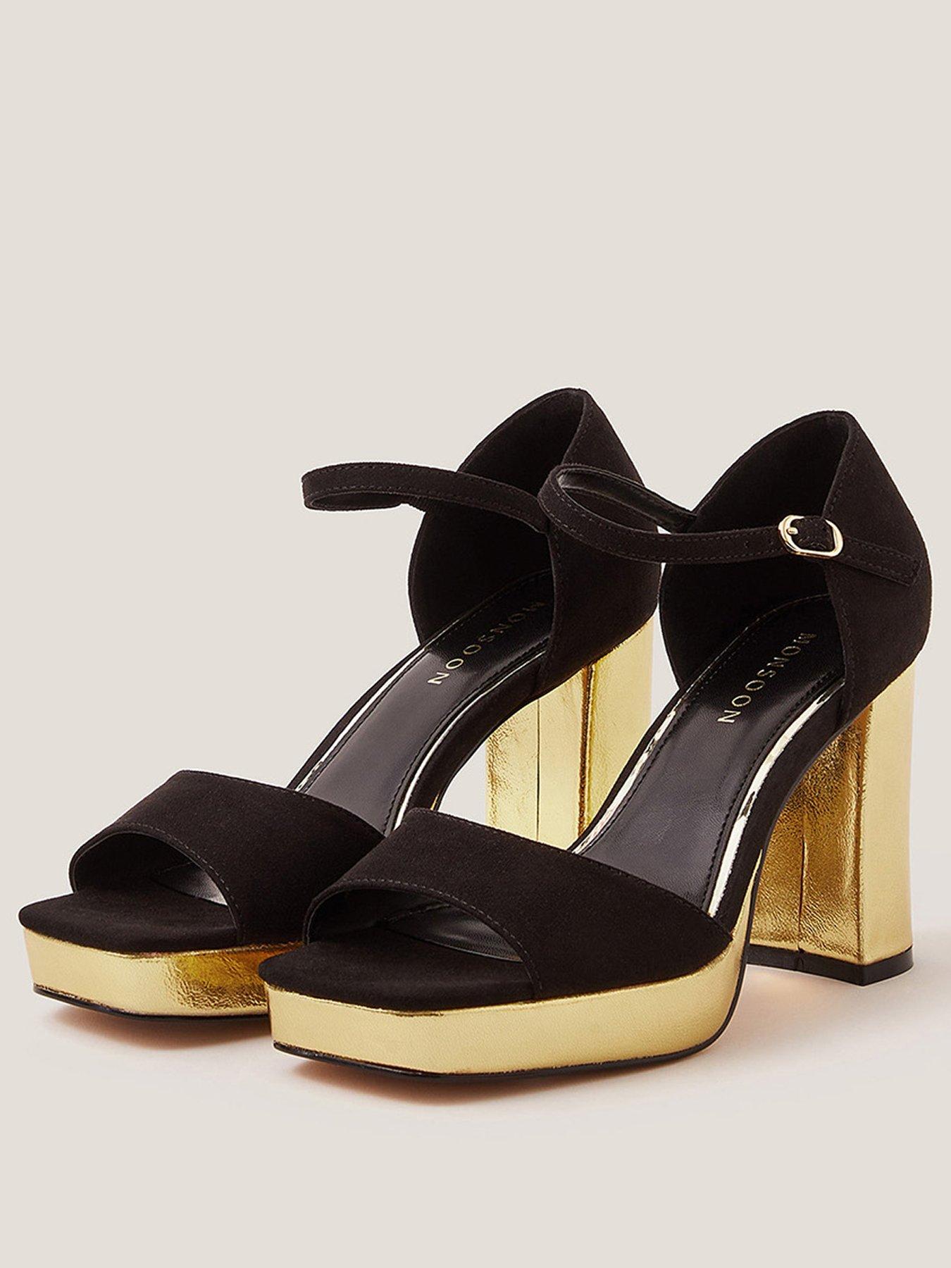 Image 2 of 3 of Monsoon Faith Two Tone Platform - Black