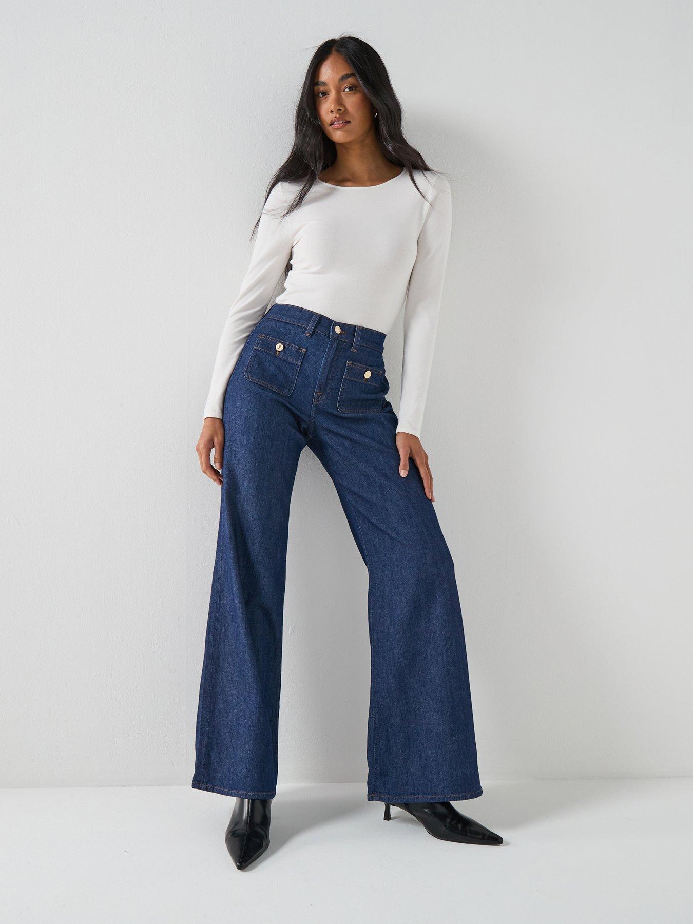7 For All Mankind Lotta Halona Jeans With Pockets