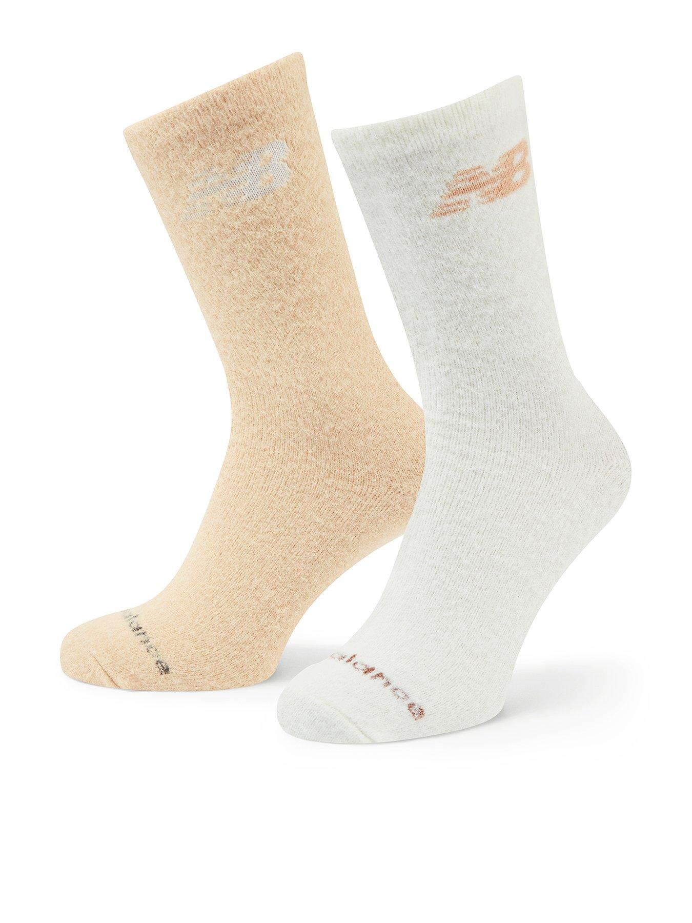 New Balance Shaggy Like Crew Socks 2 Pack - Multi