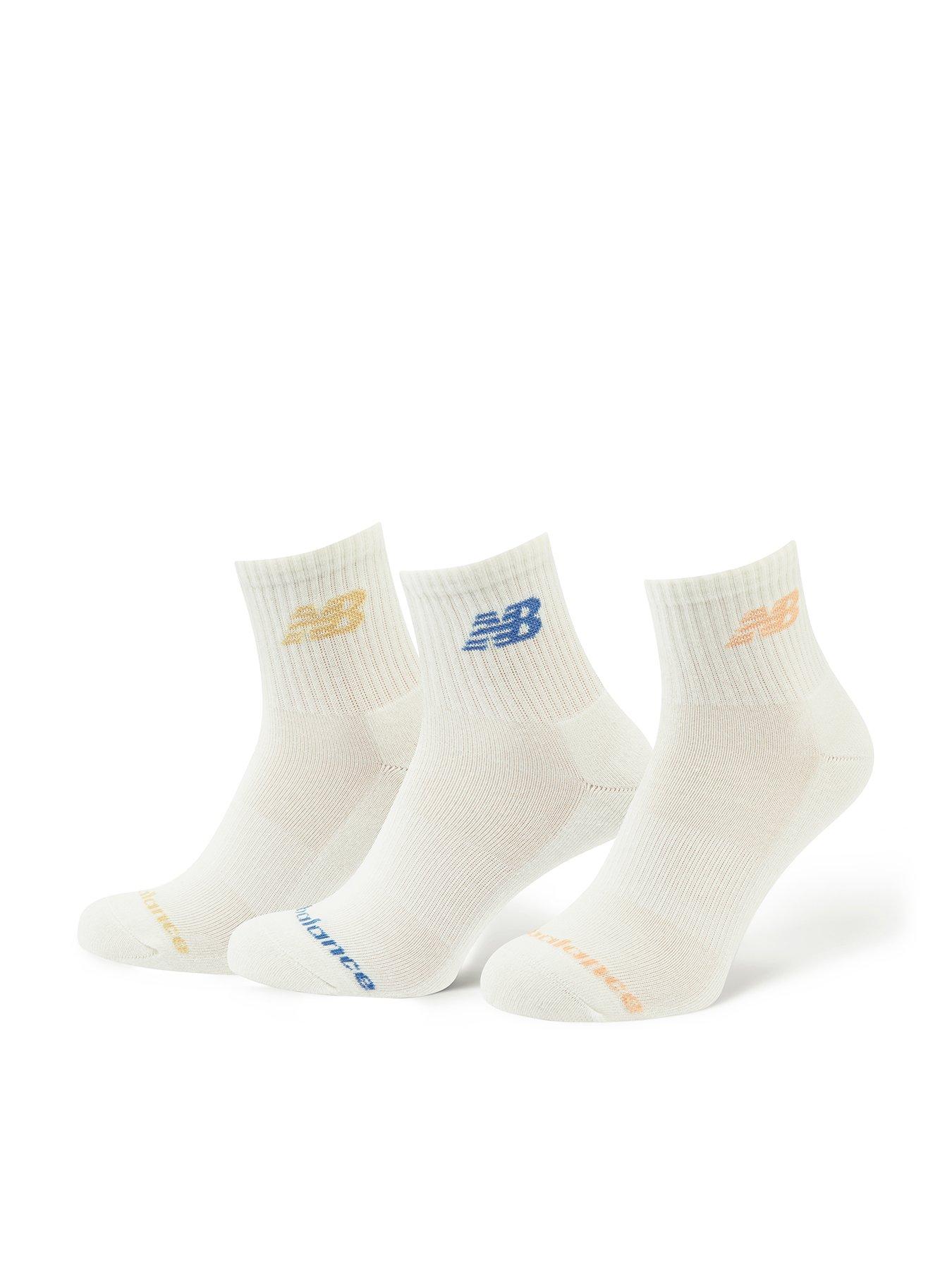 New Balance Everyday Seasonal Ankle Socks 3 Pack - Multi