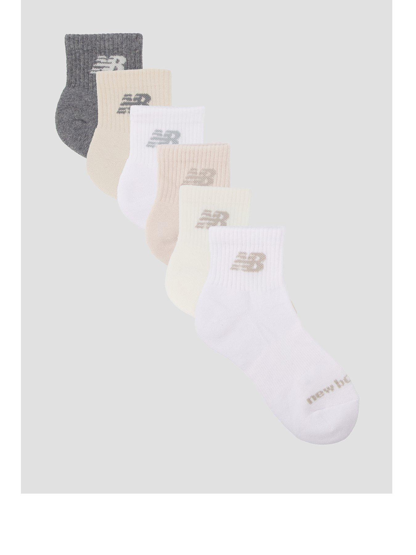 New Balance Everyday Seasonal Ankle Socks 6 Pack - Multi