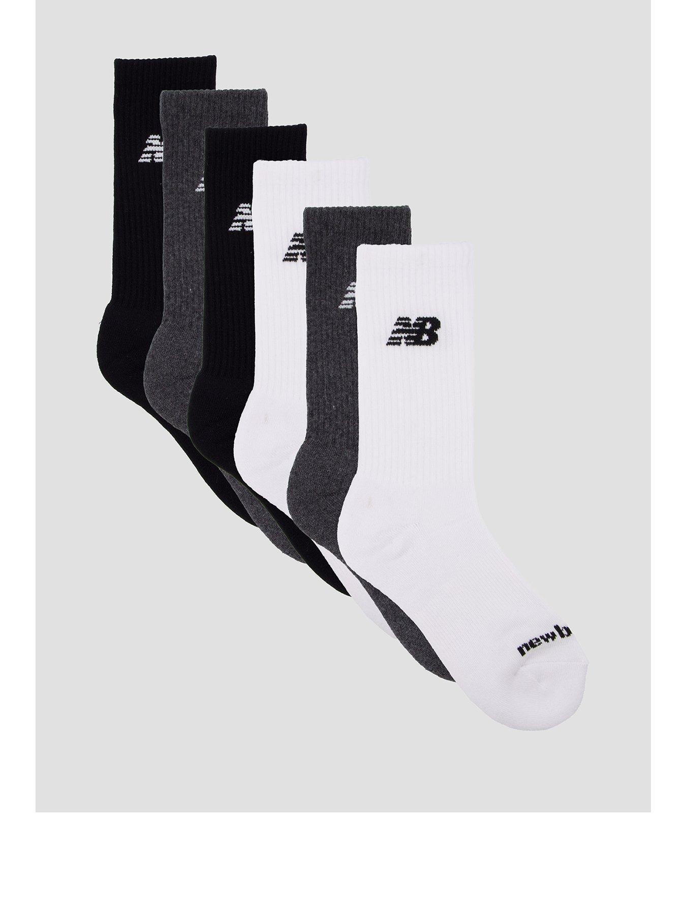 New Balance Everyday Crew Socks 6 Pack - Multi