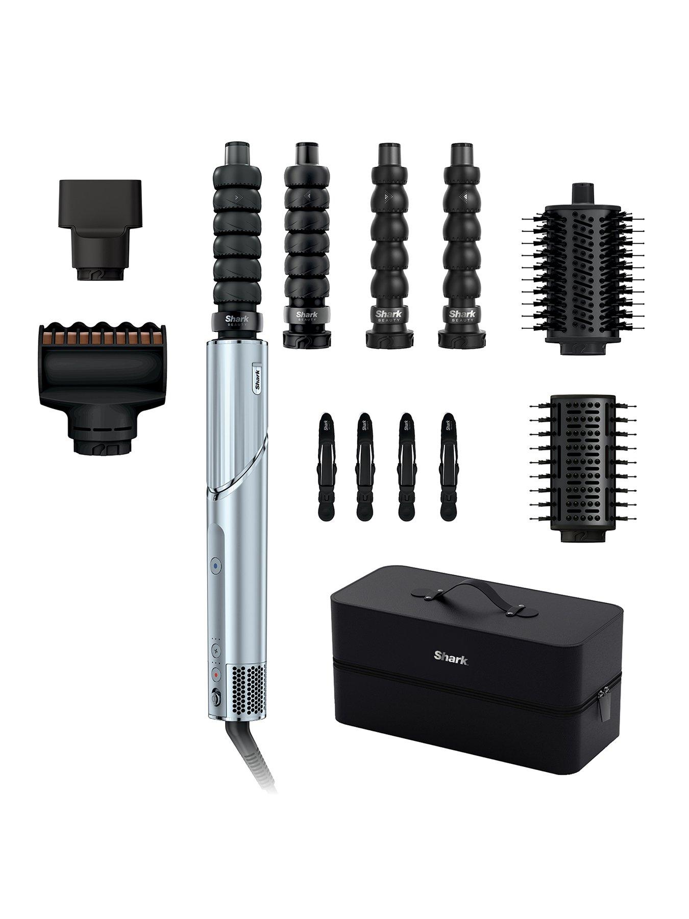 Shark FlexStyle Glacial Blue 6-in-1 Air Styler  &  Hair Dryer with storage case [HD476WHUK]