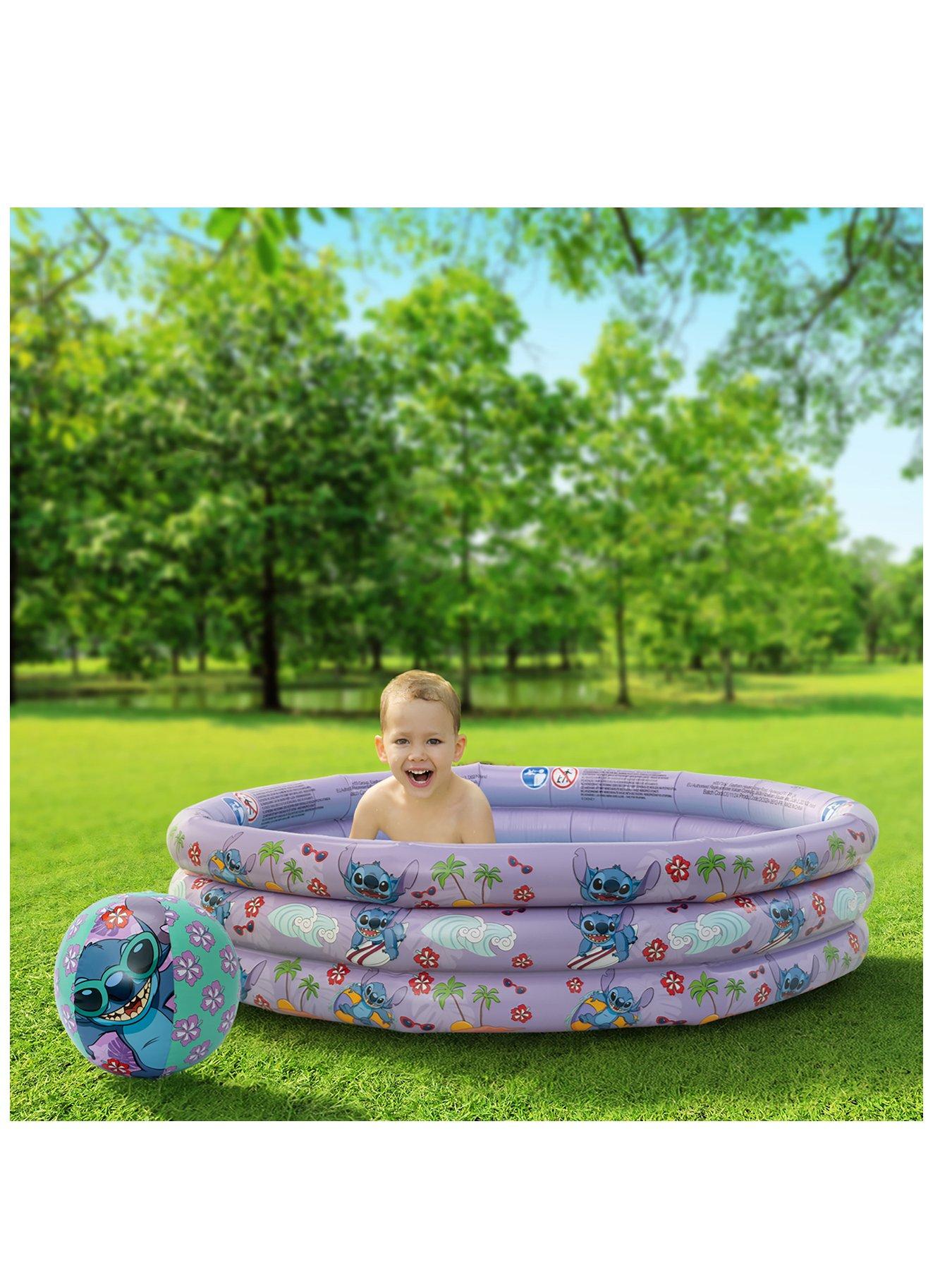 Disney Stitch Stitch 3 Ring Pool and Beach Ball