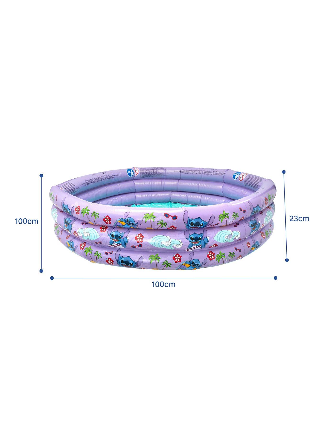 Image 6 of 6 of Disney Stitch Stitch 3 Ring Pool and Beach Ball