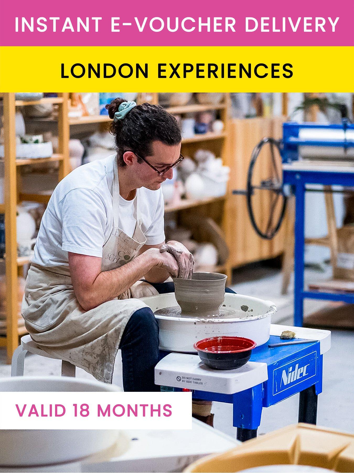 Activity Superstore Stoke Newington Pottery Experience for One - 2 Hours